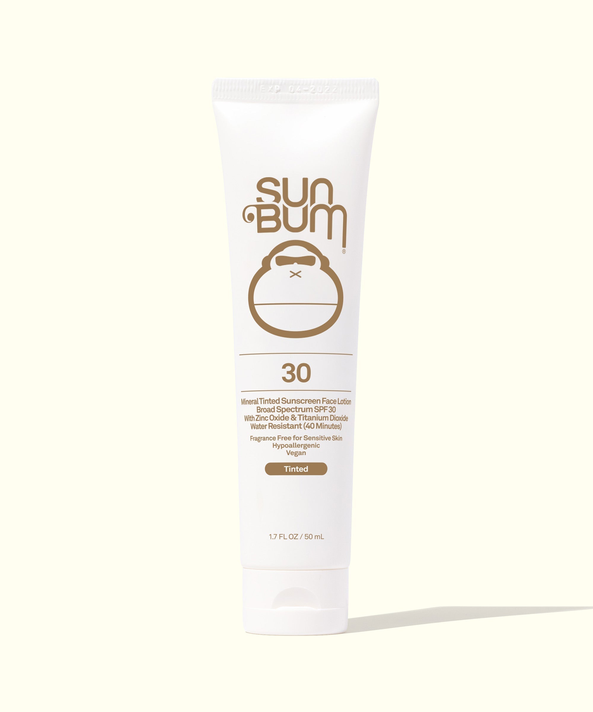 Sun Bum Mineral SPF 30 Tinted Sunscreen Face Lotion