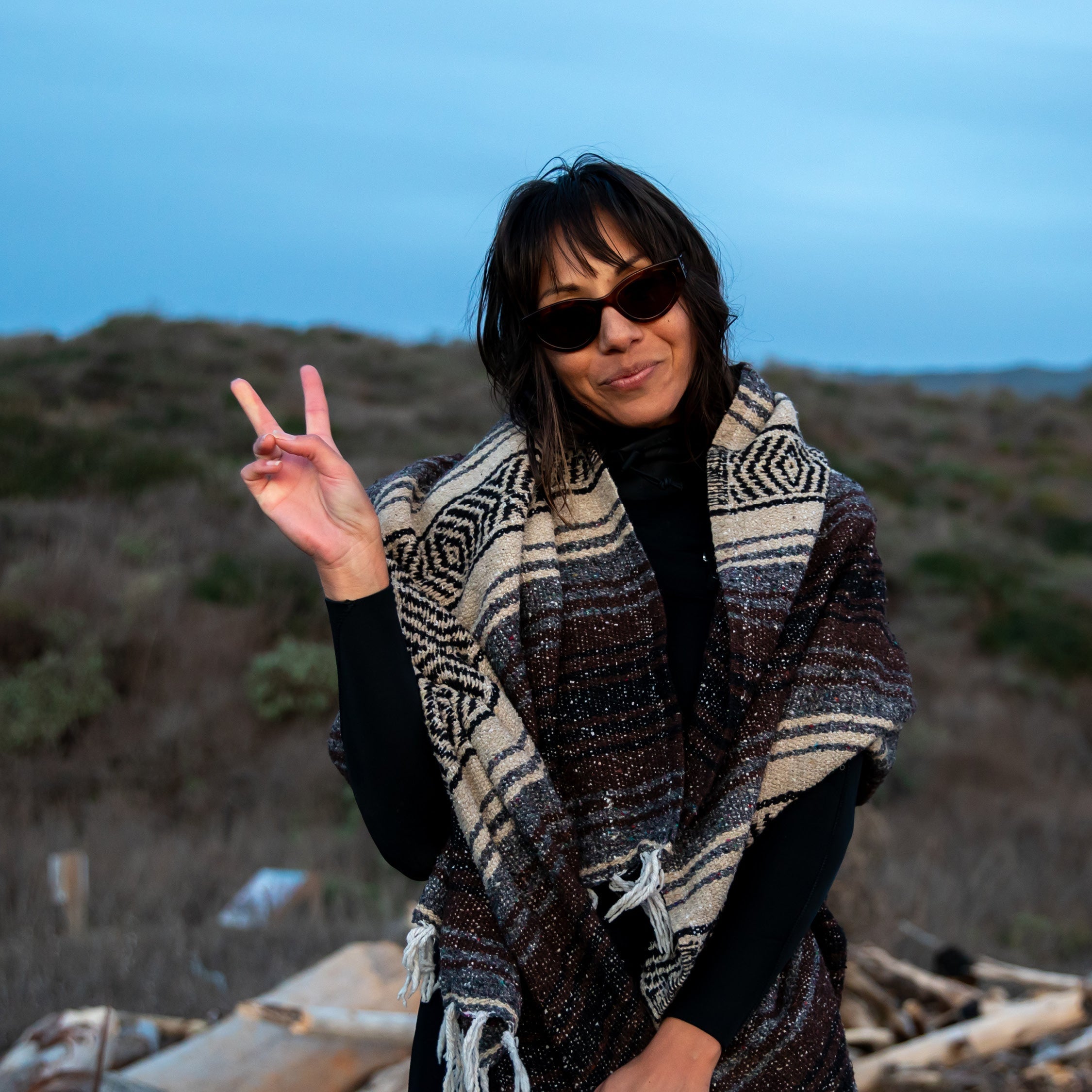 Otis  Audrey - Eco Crystal Velvet / Neutral Grey Polarised