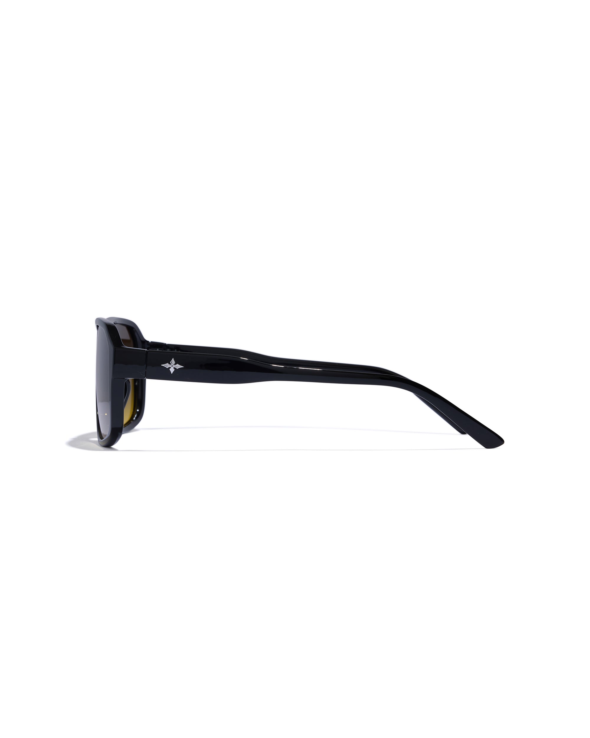 Ritual Vision The Executive  - Polished Black / Amber Fade Polarised