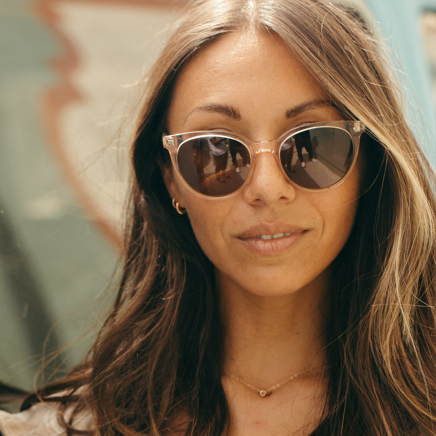 Otis Jazmine - Outerknown - Eco Teal Bark / Smokey Blue Polarised