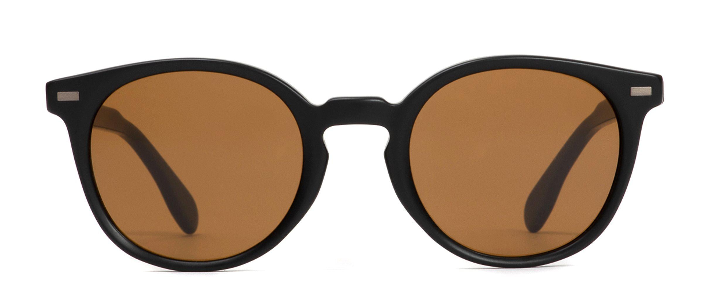 Otis Omar Vintage Eco Matte Black/Brown-UV400 non-polarised-9339740048029-150 2102-Otis Eyewear-Sunnieside