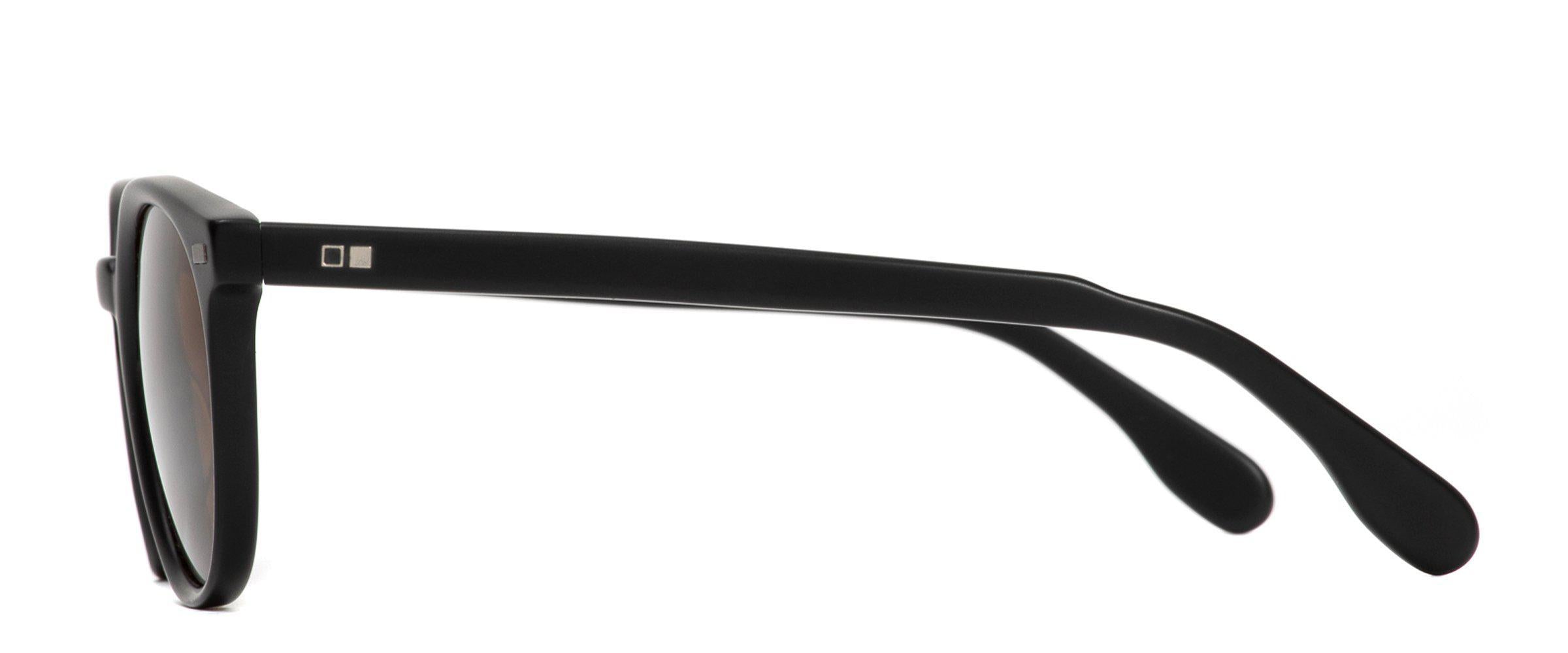 Otis Omar Vintage Eco Matte Black/Brown-UV400 non-polarised-9339740048029-150 2102-Otis Eyewear-Sunnieside