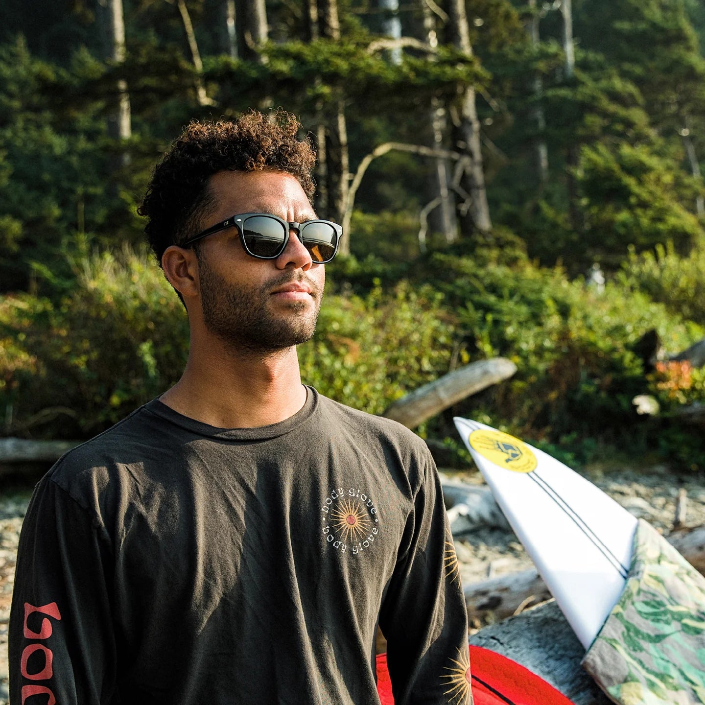 Otis Summer Of 67 Matte Black Clear/Grey Polarised