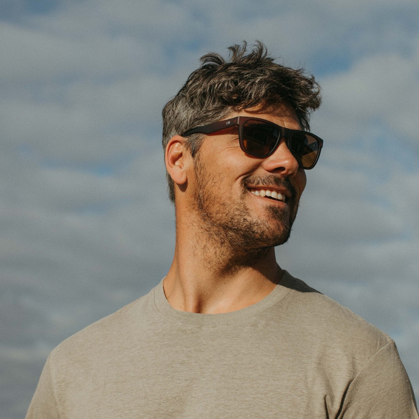 Otis Strike Sport - Matte Black / Grey LITT Polarised