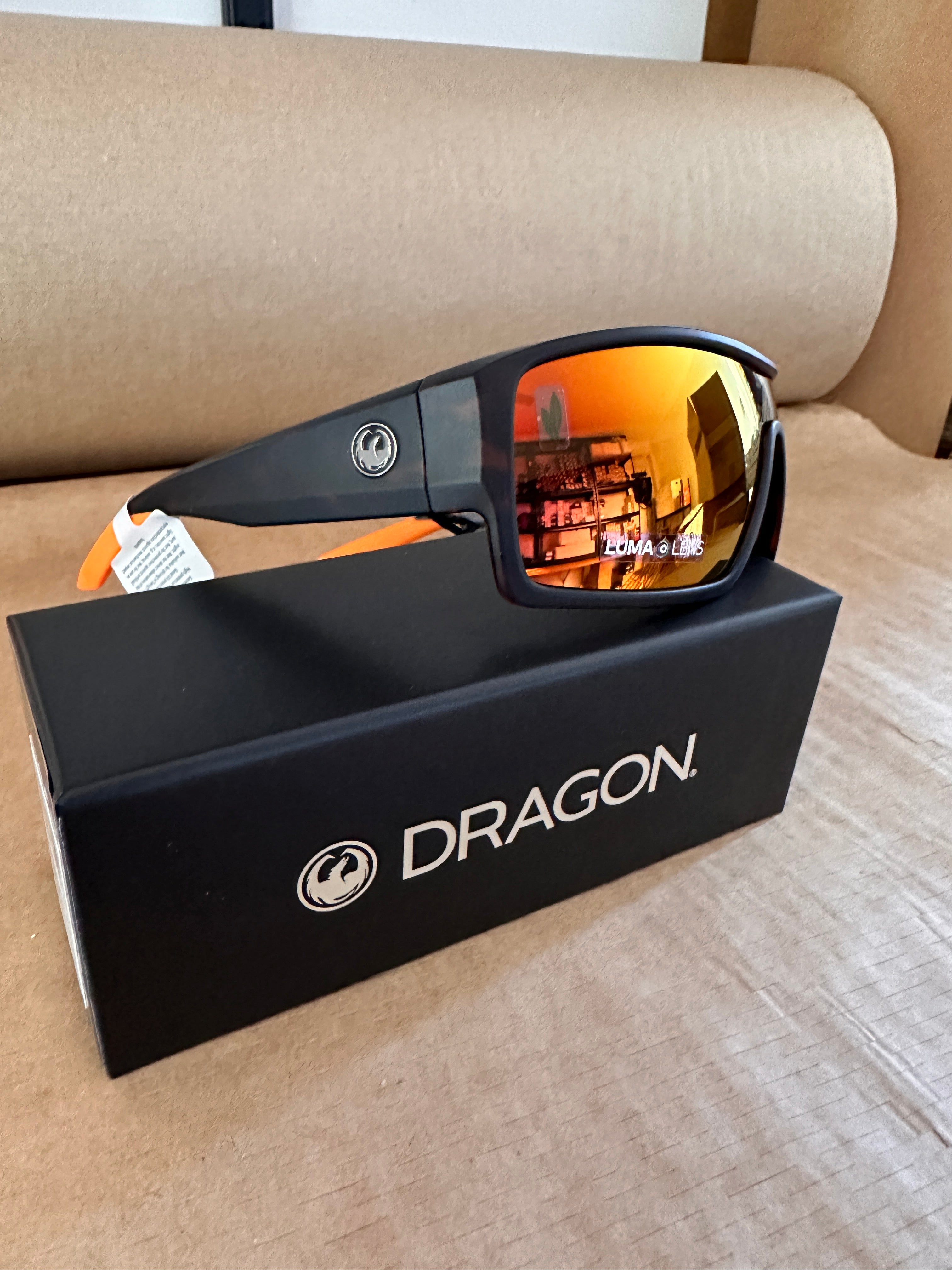 Dragon Flash Matte Dark Tort/Ll Orange