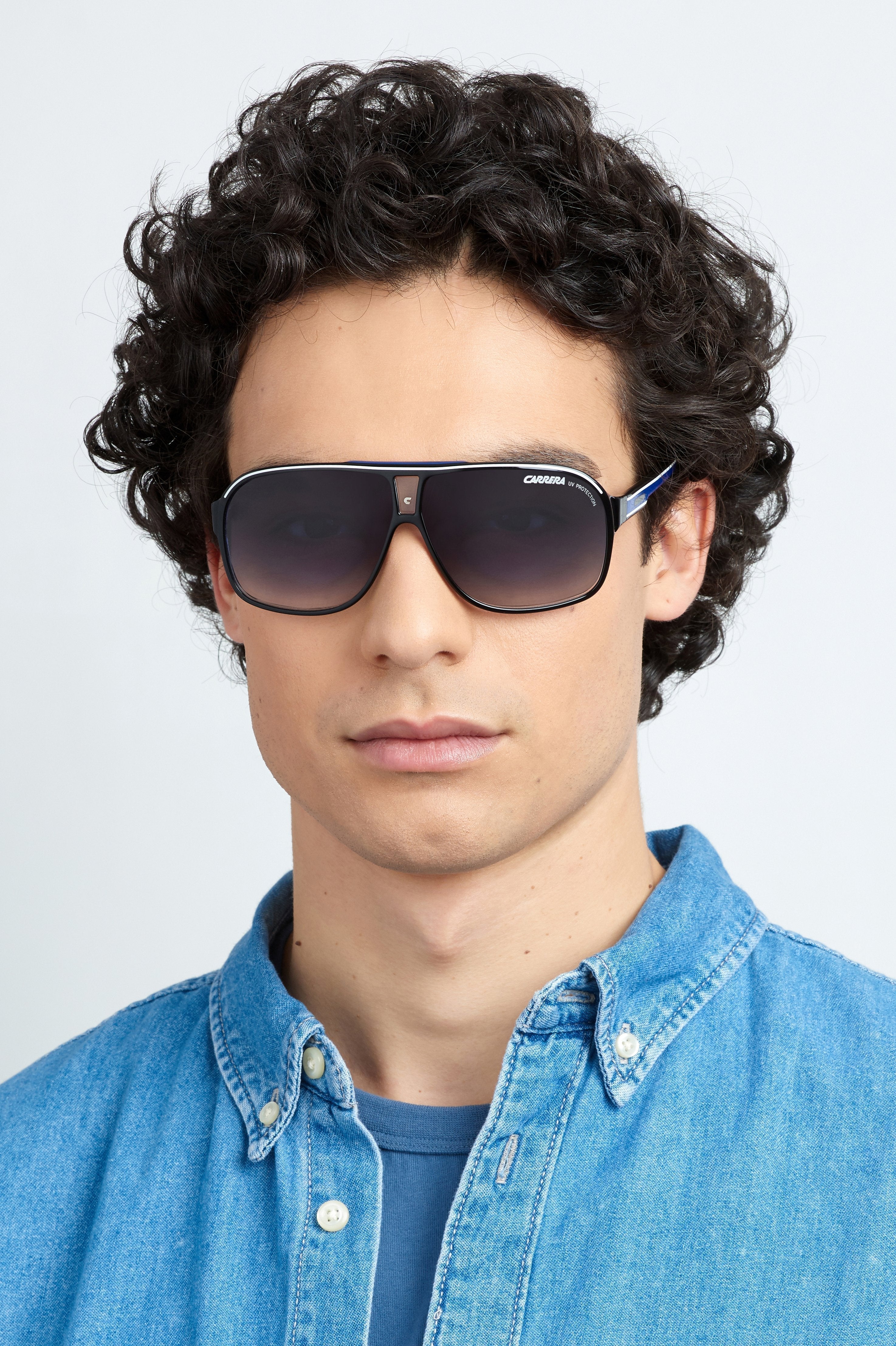 Carrera Grand Prix 2 Black Crystal Black White Blue-UV400 non-polarised-827886851584-GRANDPR2T5C6408-Carrera-Sunnieside