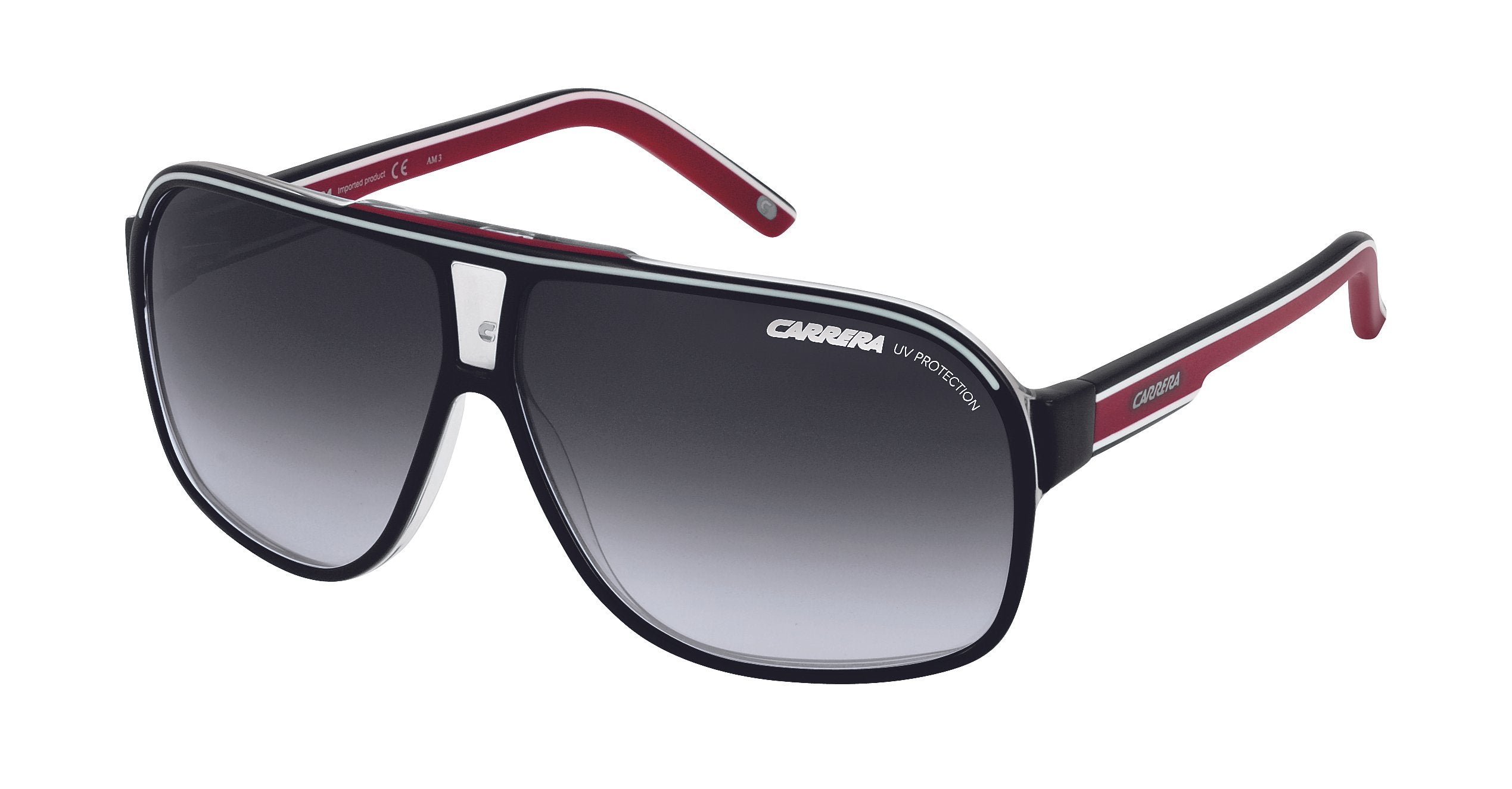 Carrera Grand Prix 2 Black Crystal Black White Red-UV400 non-polarised-827886851577-GRANDPR2T4O649O-Carrera-Sunnieside