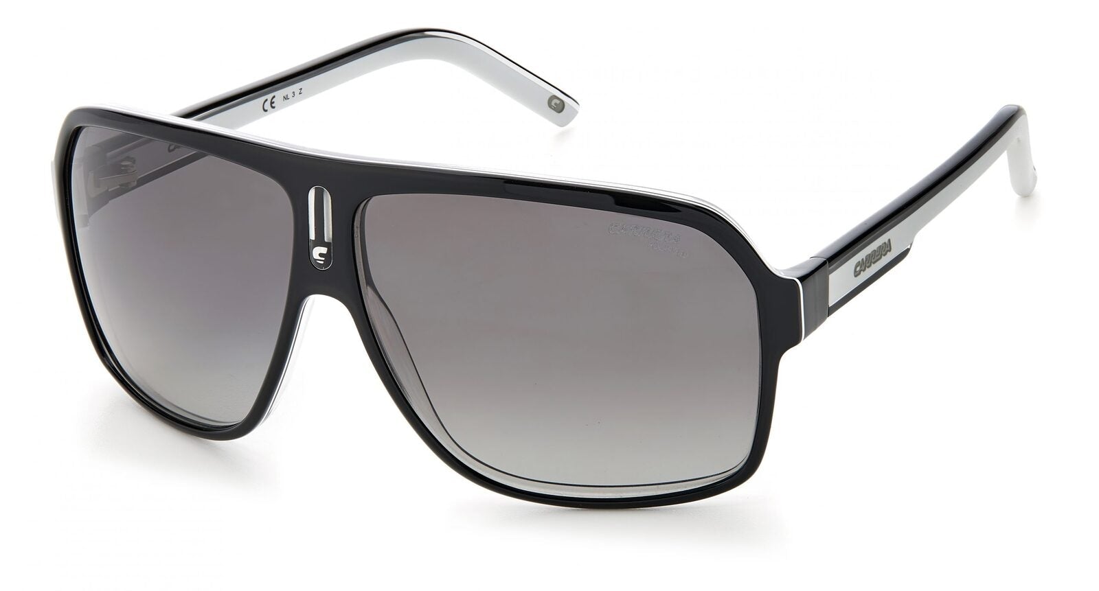 Carrera Grand Prix 2 Black Whte Polarised-polarised-716736440606-GRANDPRIX280S64WJ-Carrera-Sunnieside