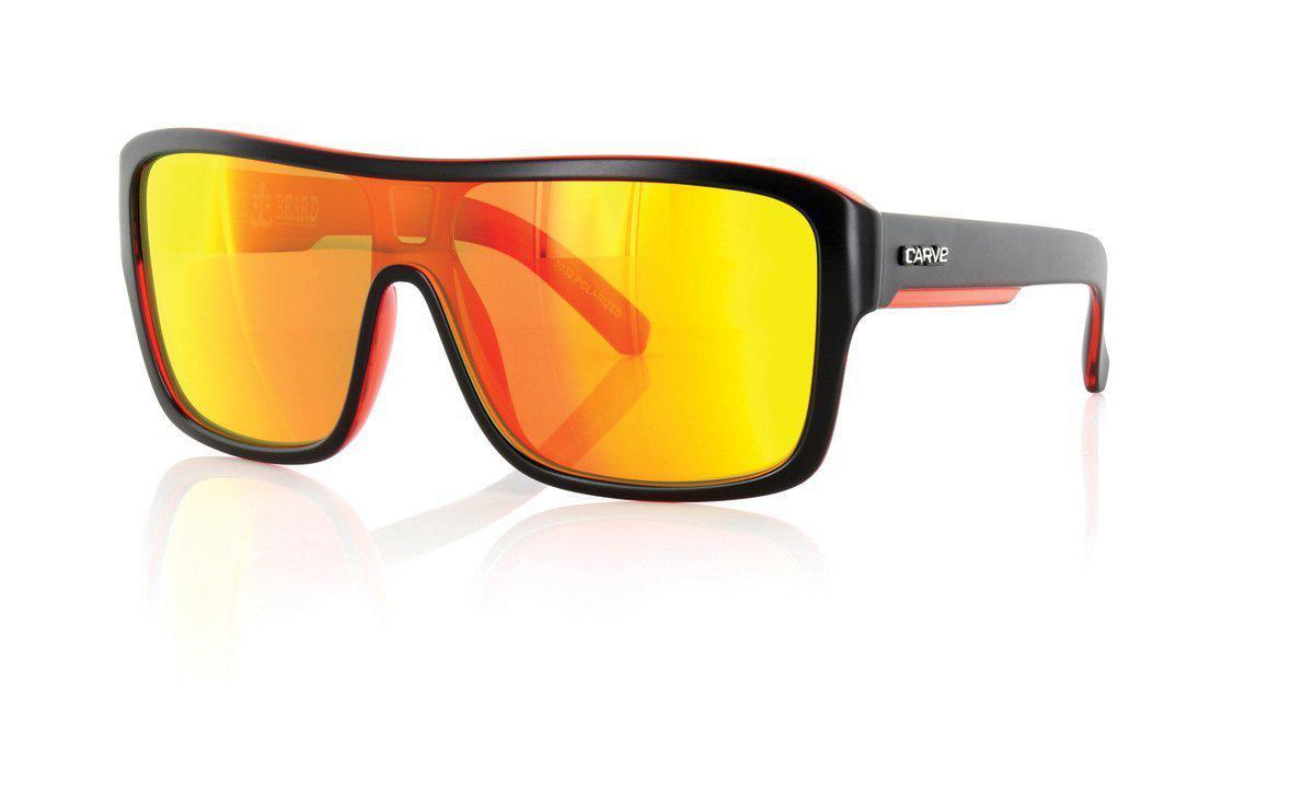 Carve Anchor Beard Matte Black/Red Polarised-polarised-3032-Carve-Sunnieside