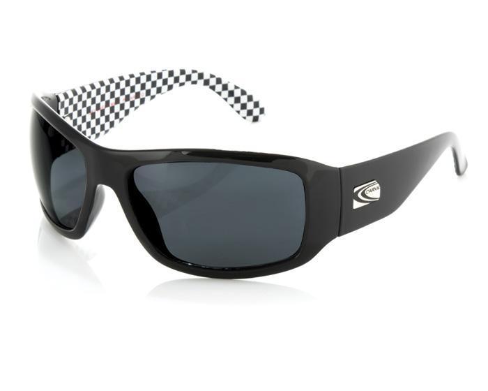 Carve Check Mate Gloss Black/Grey Polarised-polarised-1282-Carve-Sunnieside
