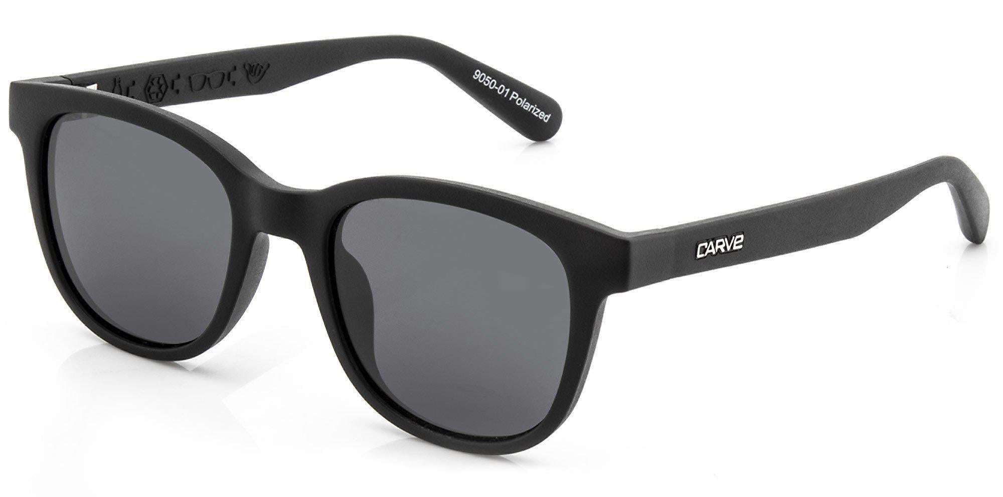 Carve Homeland Matte Black Recycled Plastic/Grey Polarised-polarised-9329295527483-9050-01-Carve-Sunnieside