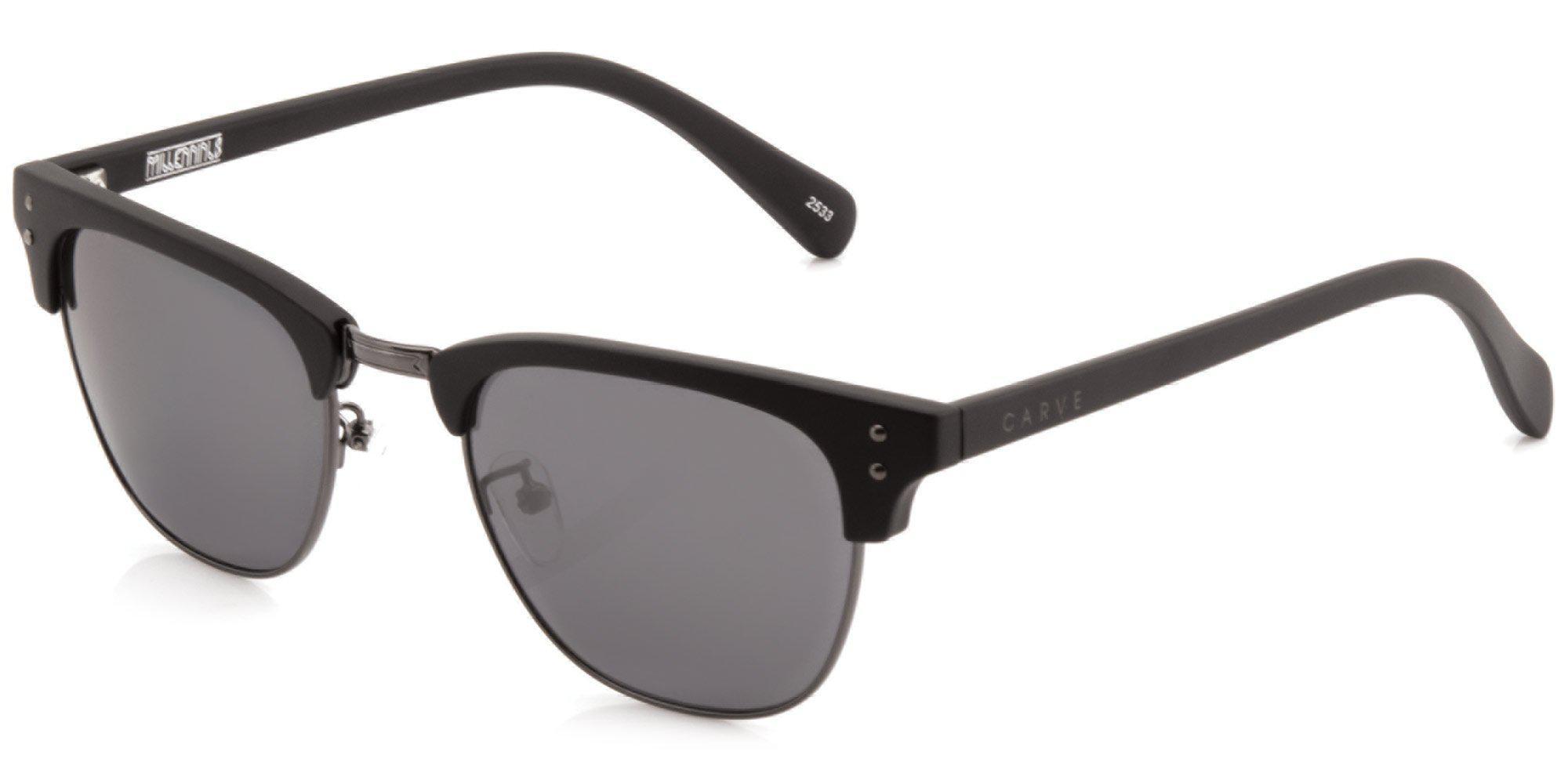 Carve Millennials Matte Black-UV400 non-polarised-Carve-Sunnieside