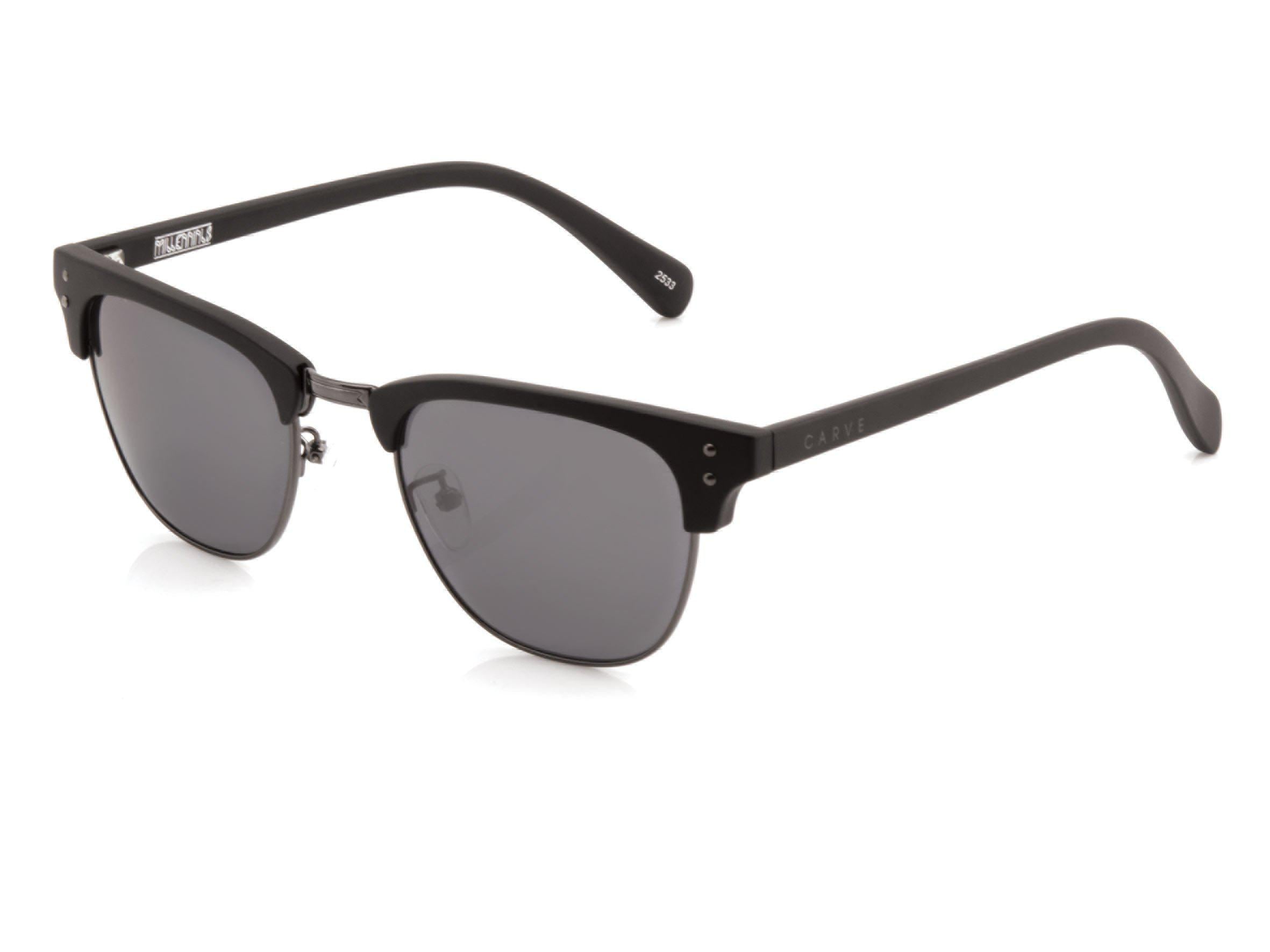 Carve Millennials Matte Black/Grey-UV400 non-polarised-9329295482683-2533-Carve-Sunnieside
