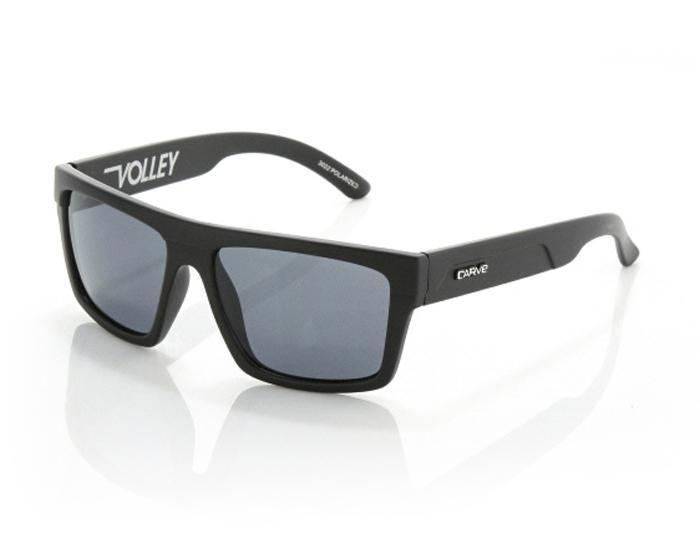 Carve Volley Matte Black/Grey Polarised-polarised-9329295328004-3022-Carve-Sunnieside