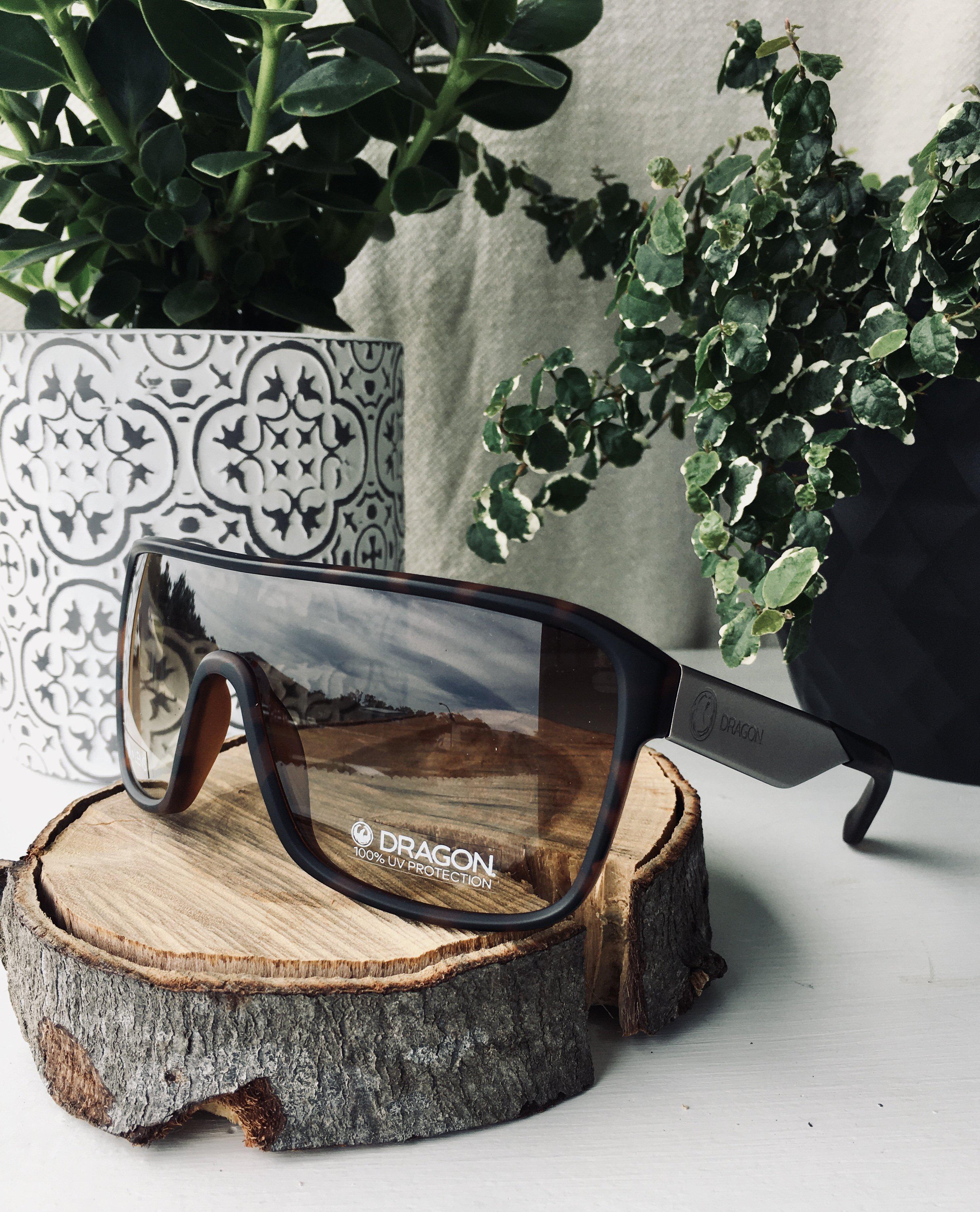 Dragon Amp Matte Tortoise/Ll Brown Gradient-UV400 non-polarised-41054-244-Dragon Alliance-Sunnieside