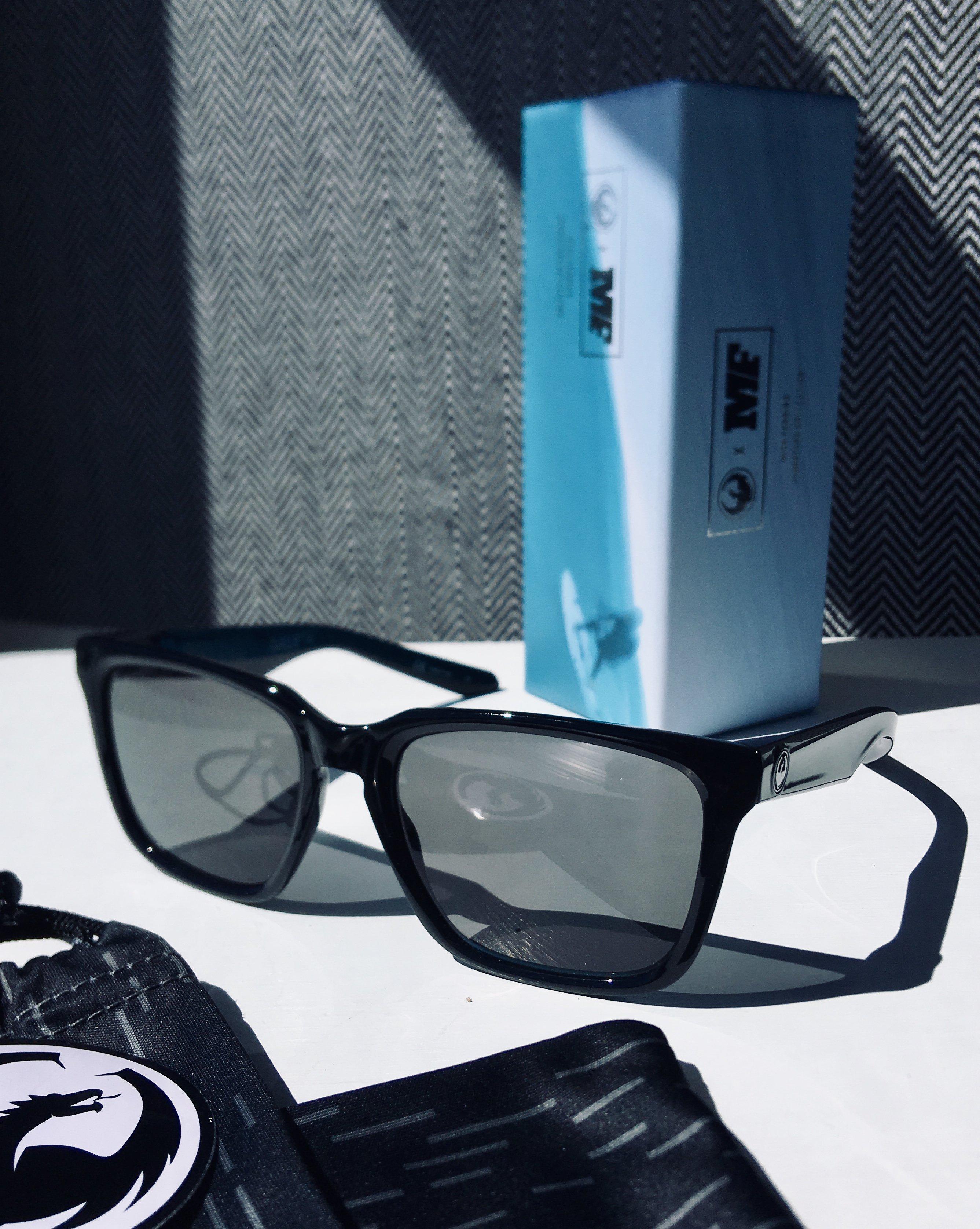 Dragon Baile Jet Black/Grey Mick Fanning Signature-UV400 non-polarised-35068-001-Dragon Alliance-Sunnieside