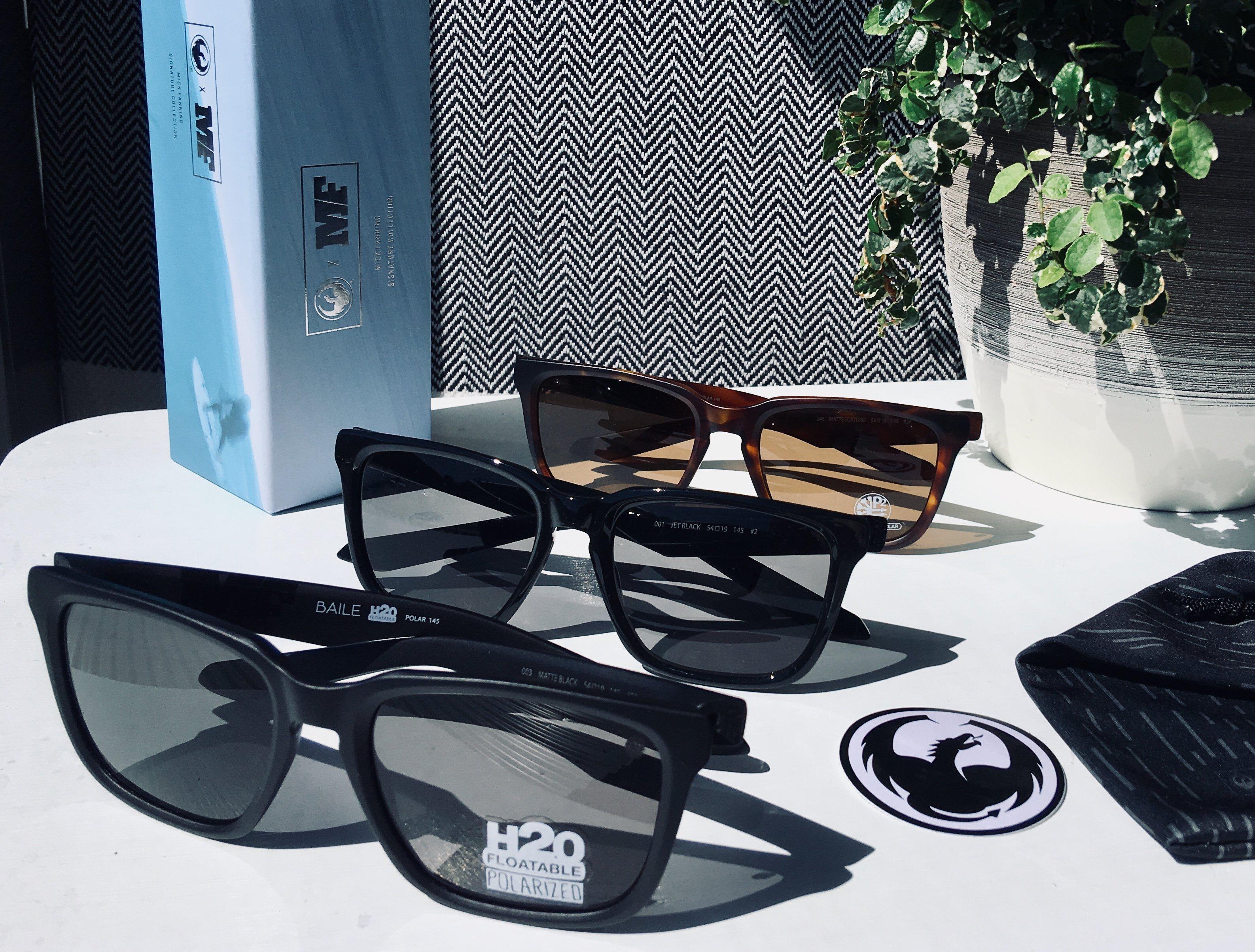 Dragon Baile Matte Black H2O/Ll Smoke P2 Mick Fanning Signature-UV400 non-polarised-886895422758-42040-003-Dragon Alliance-Sunnieside