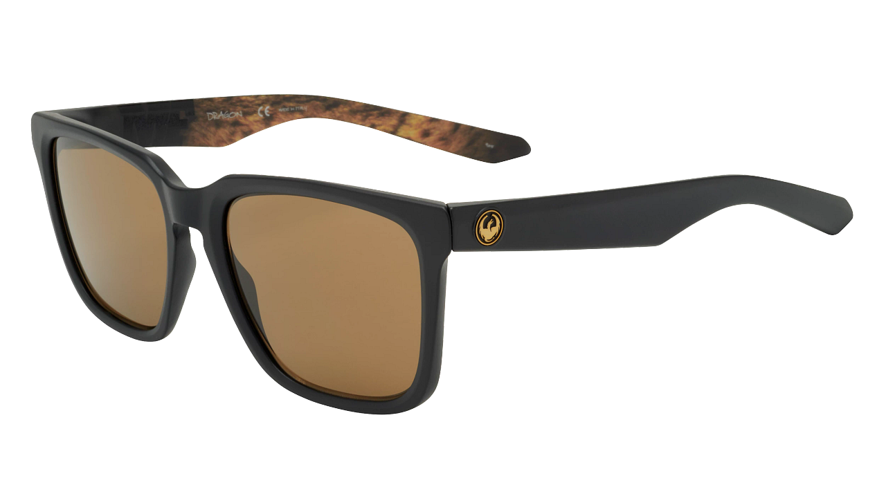 Dragon Baile Matte Black Lynxxx/Ll Brown-UV400 non-polarised-41894-019-Dragon Alliance-Sunnieside