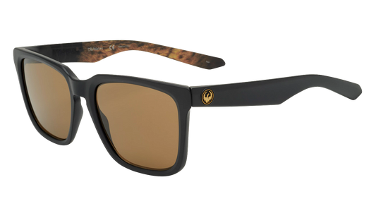 Dragon Baile Matte Black Lynxxx/Ll Brown-UV400 non-polarised-41894-019-Dragon Alliance-Sunnieside