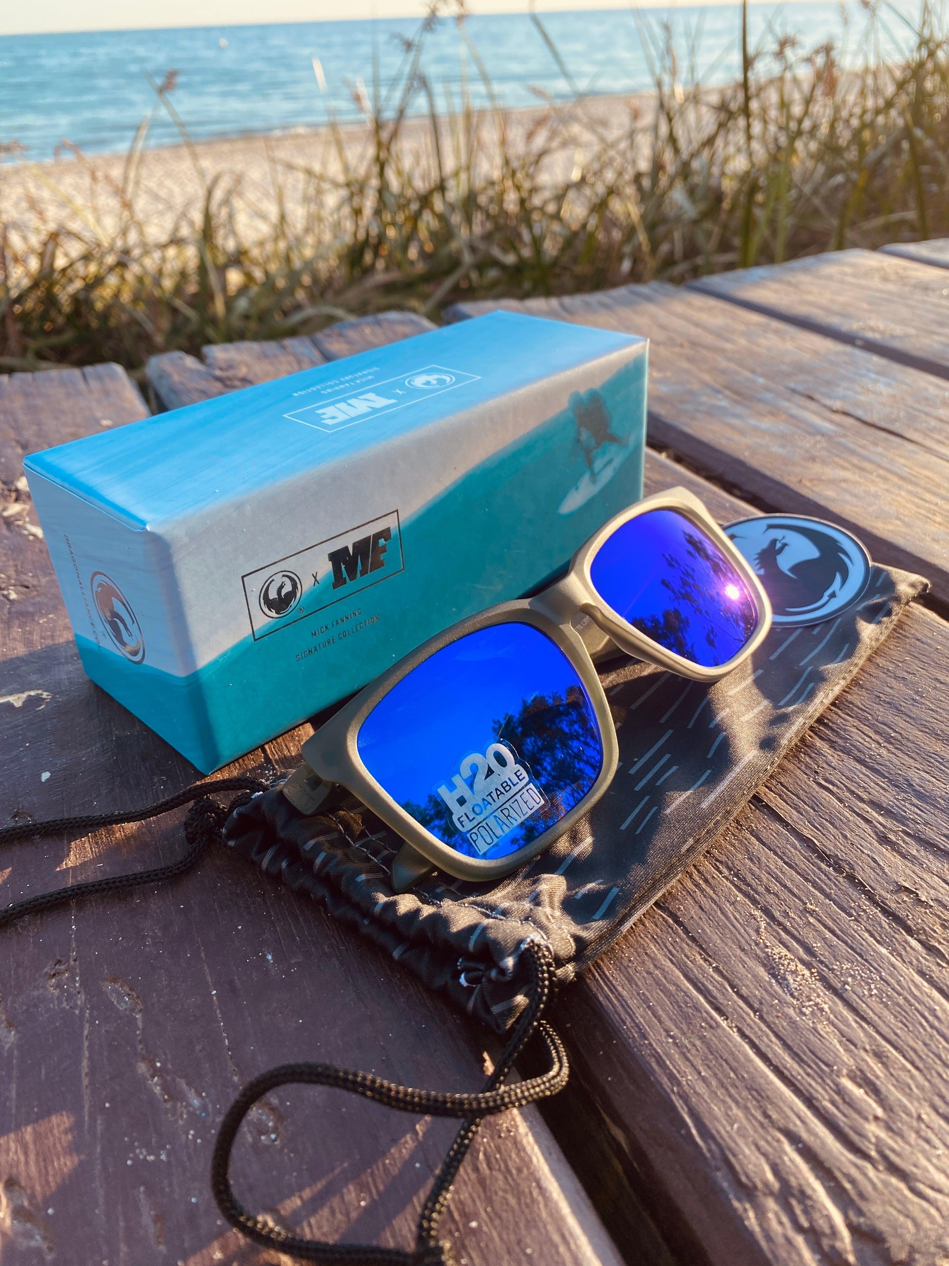 Dragon Baile Matte Crystal H2O/Ll Polarised Shadow Blue Ion Mick Fanning Signature-polarised-886895327909-35075-416-Dragon-Sunnieside