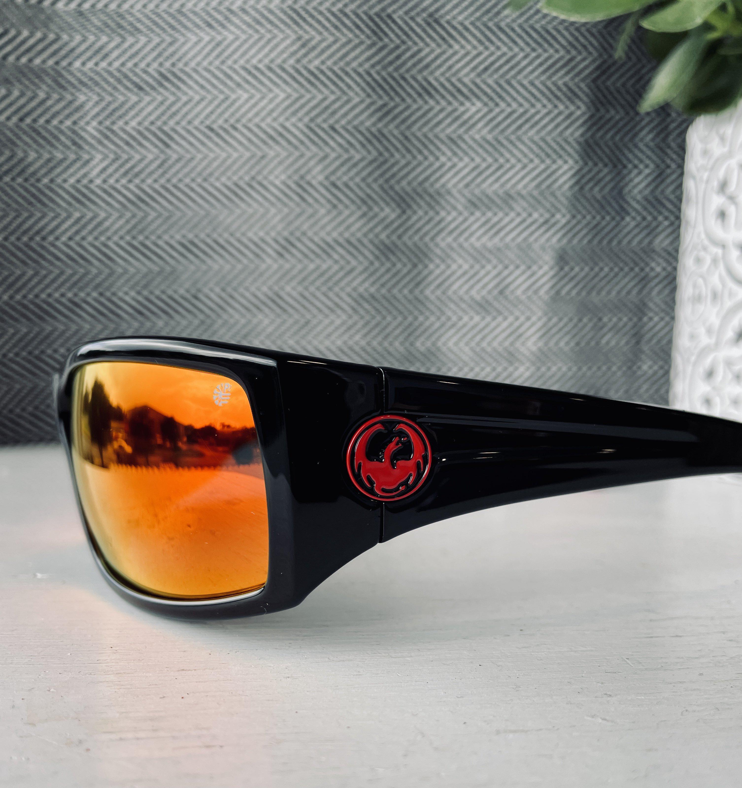 Dragon Cinch Jet Black/Red Ion Polarised-polarised-CINCHP-043-Dragon-Sunnieside