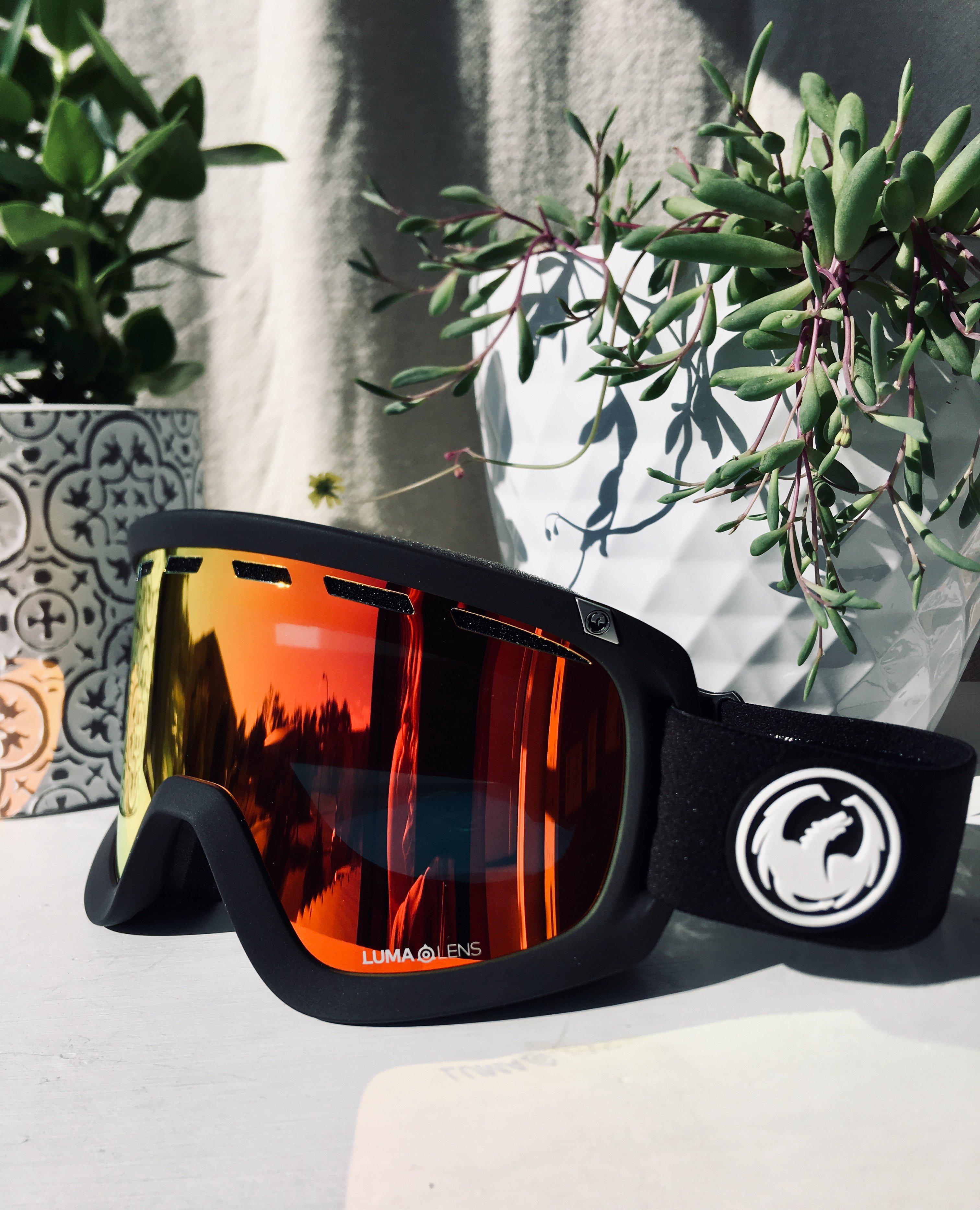 Dragon D1 Otg Black / Ll Red Ion + Ll Rose-UV400 non-polarised-347986032332-347986032332-Dragon Snow-Sunnieside