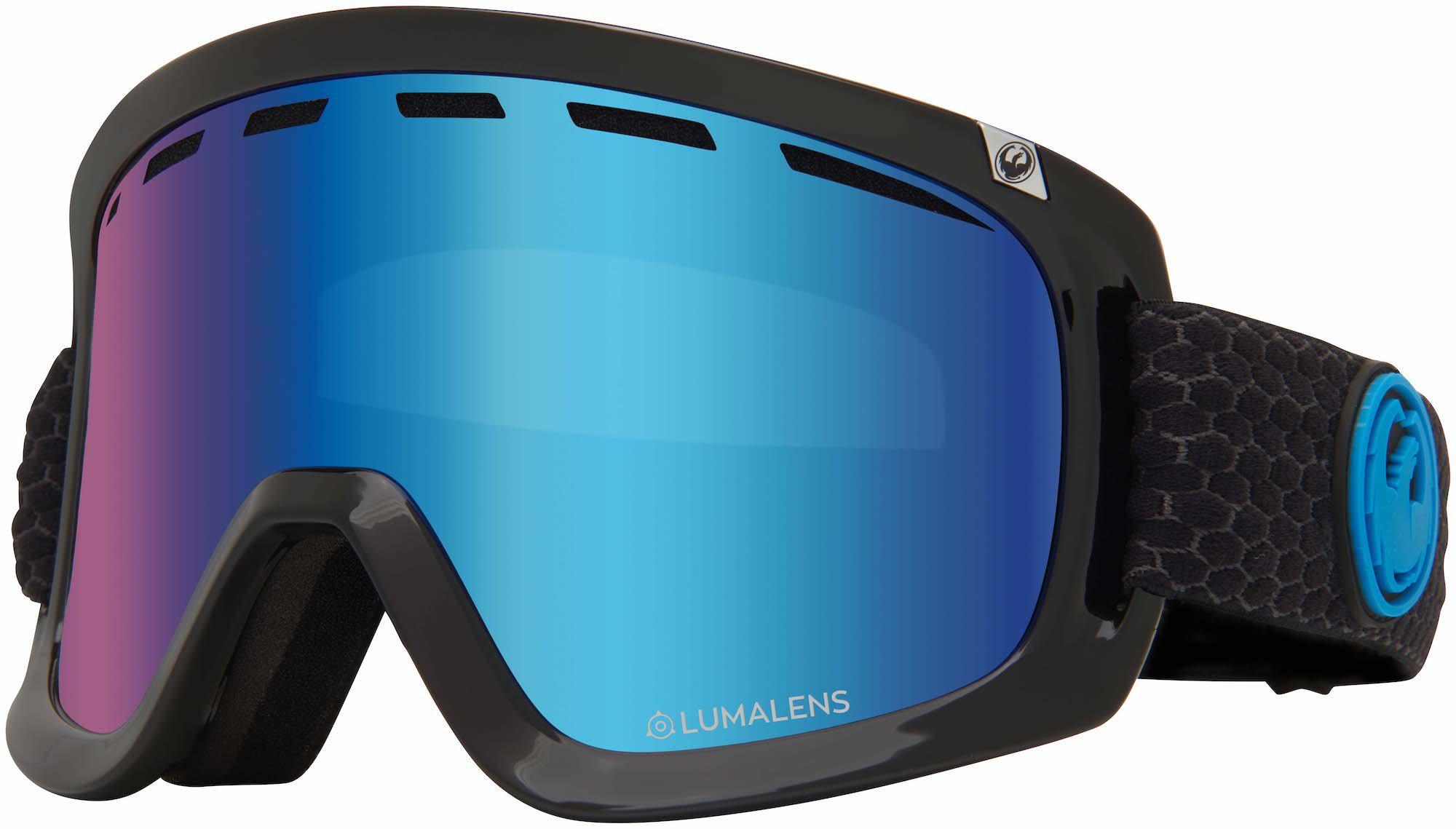 Dragon D1 Otg Split / Ll Blue Ion + Ll Amber-UV400 non-polarised-347986032334-347986032334-Dragon Snow-Sunnieside