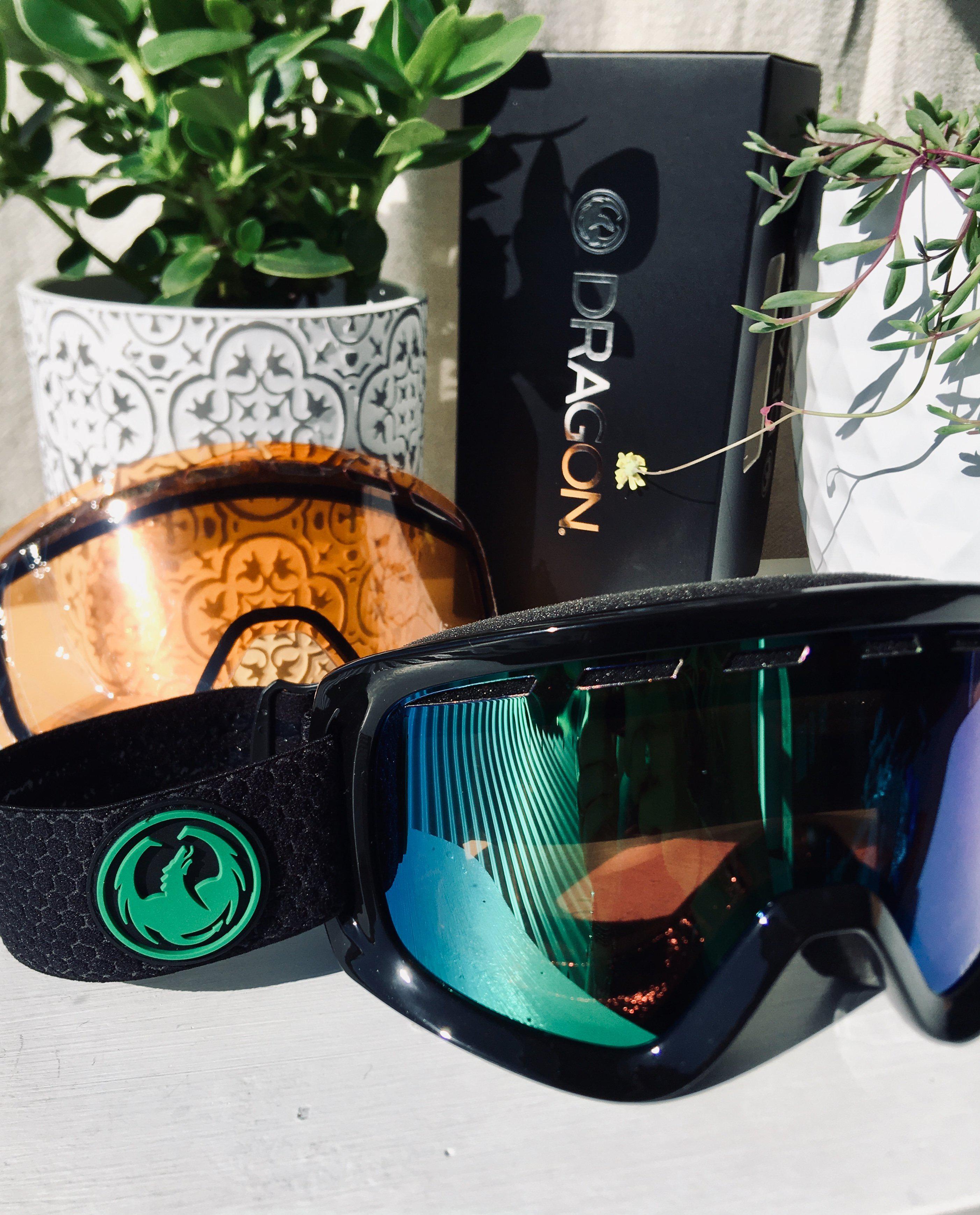 Dragon D1 Otg Split / Ll Green Ion + Ll Amber-UV400 non-polarised-347986032333-347986032333-Dragon Snow-Sunnieside