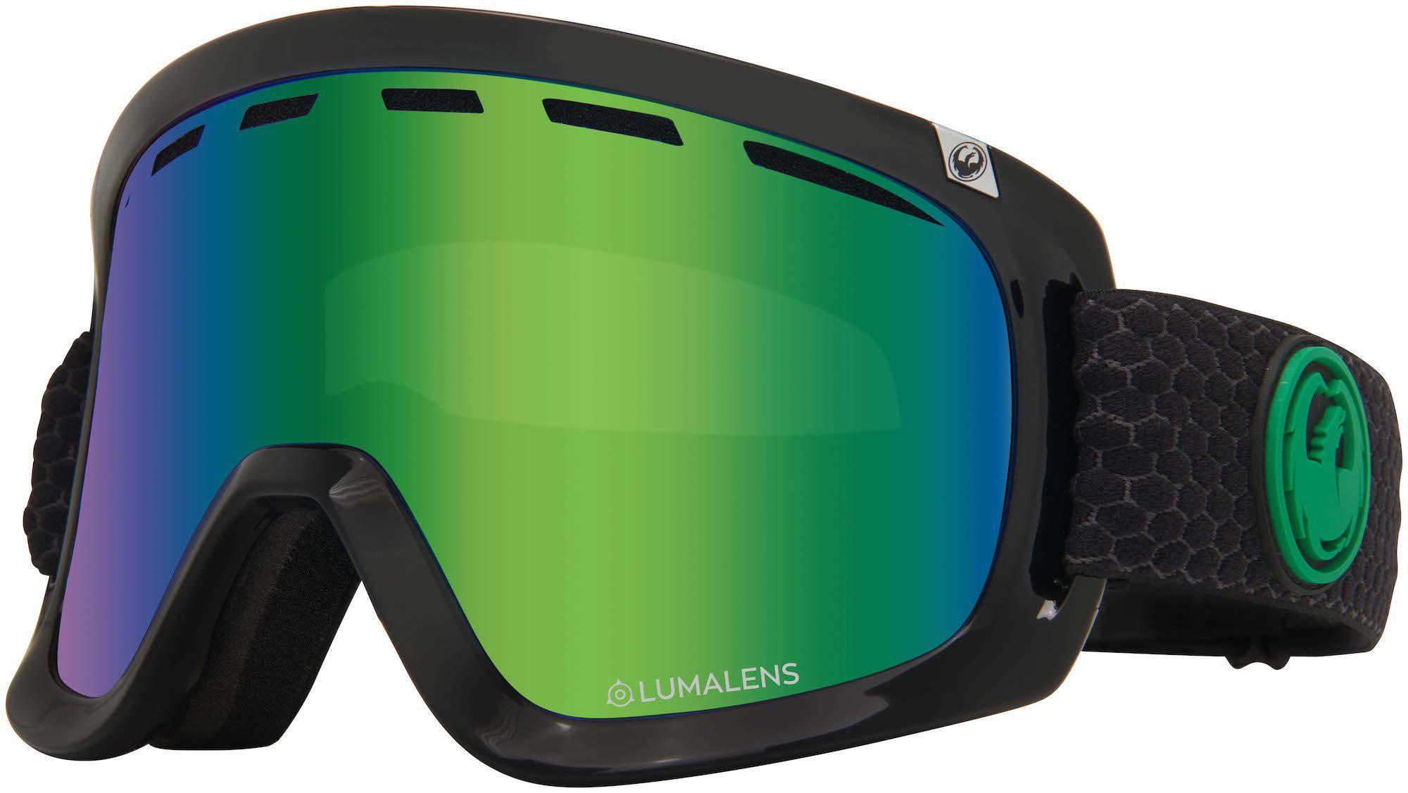 Dragon D1 Otg Split / Ll Green Ion + Ll Amber-UV400 non-polarised-347986032333-347986032333-Dragon Snow-Sunnieside