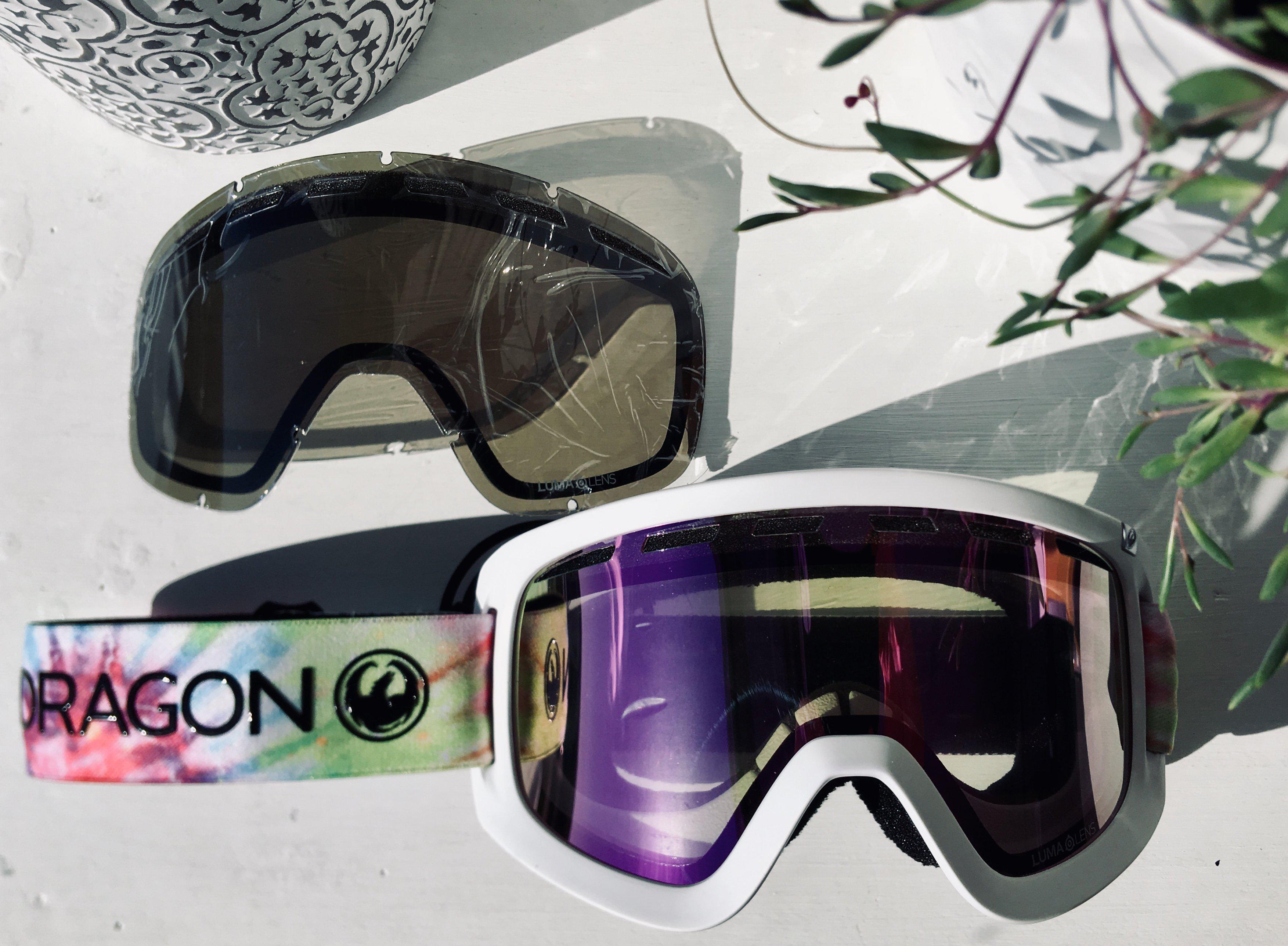 Dragon D1 Otg Tie Dye / Ll Pink Ion + Ll Dark Smoke-UV400 non-polarised-404616032109-404616032109-Dragon Snow-Sunnieside