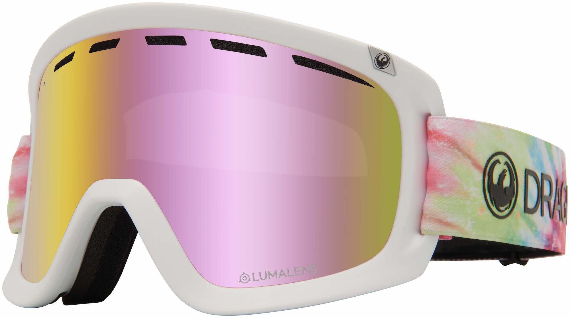 Dragon D1 Otg Tie Dye / Ll Pink Ion + Ll Dark Smoke-UV400 non-polarised-404616032109-404616032109-Dragon Snow-Sunnieside