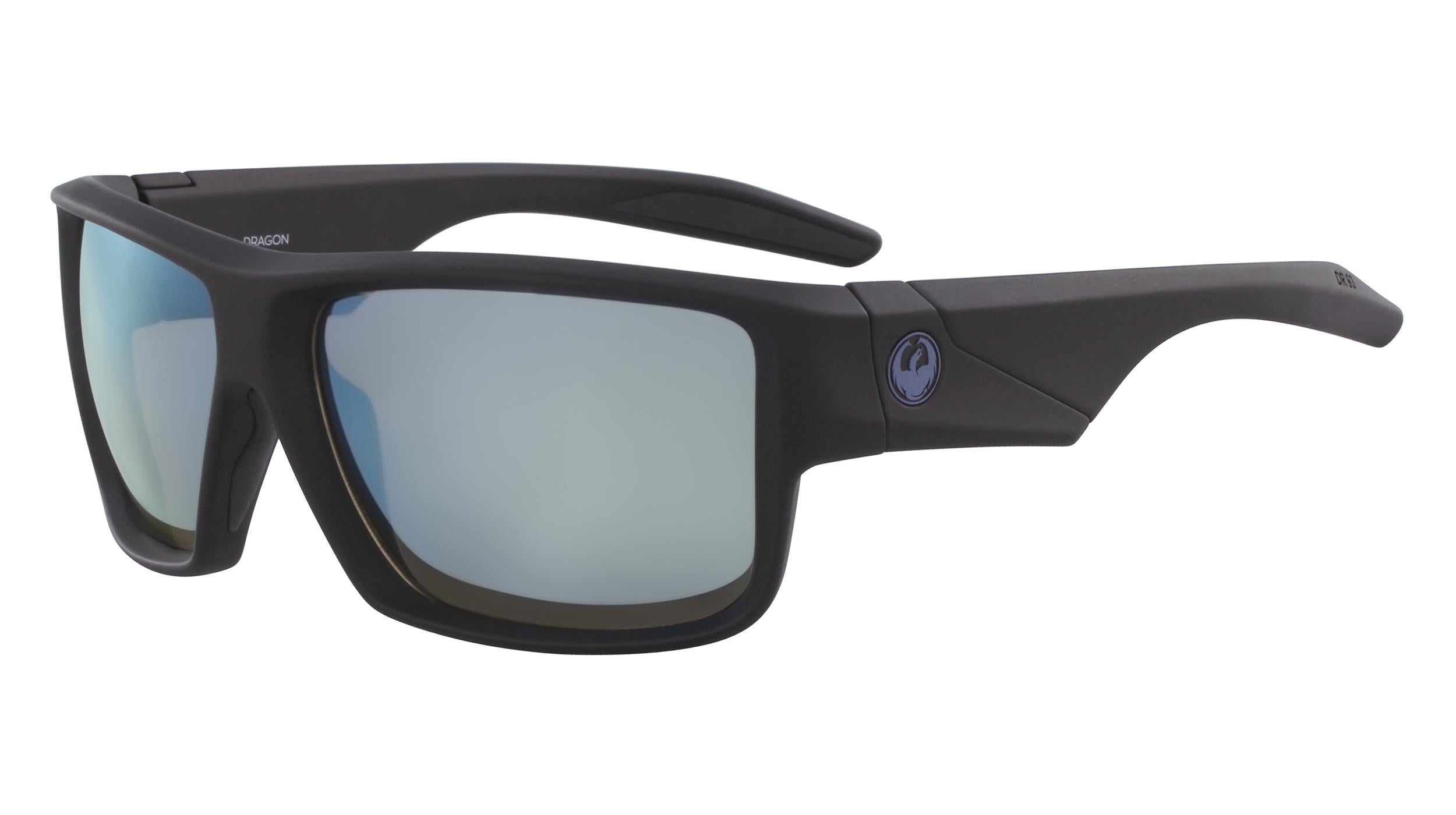 Dragon Deadlock H20 Matte Black/Super Blue P2 Polarised