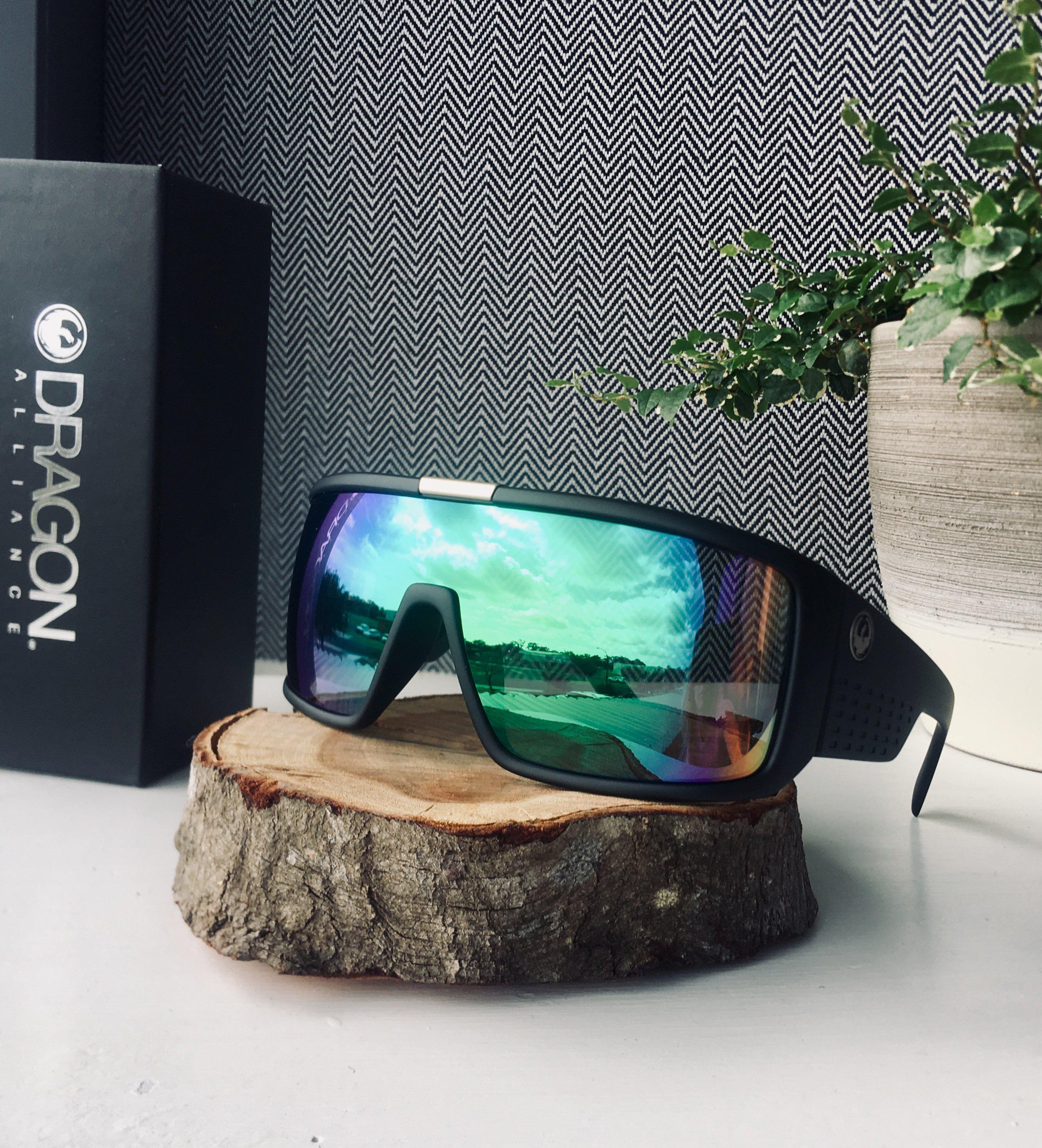 Dragon Domo Matte Black/Ll Green Ion-UV400 non-polarised-24889-015-Dragon Alliance-Sunnieside
