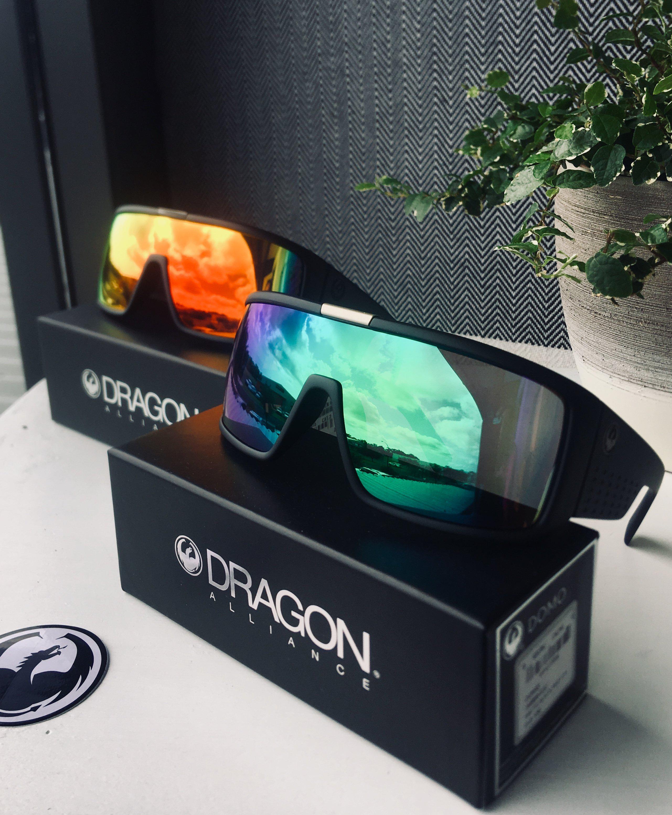 Dragon Domo Matte Black/Ll Green Ion-UV400 non-polarised-24889-015-Dragon Alliance-Sunnieside