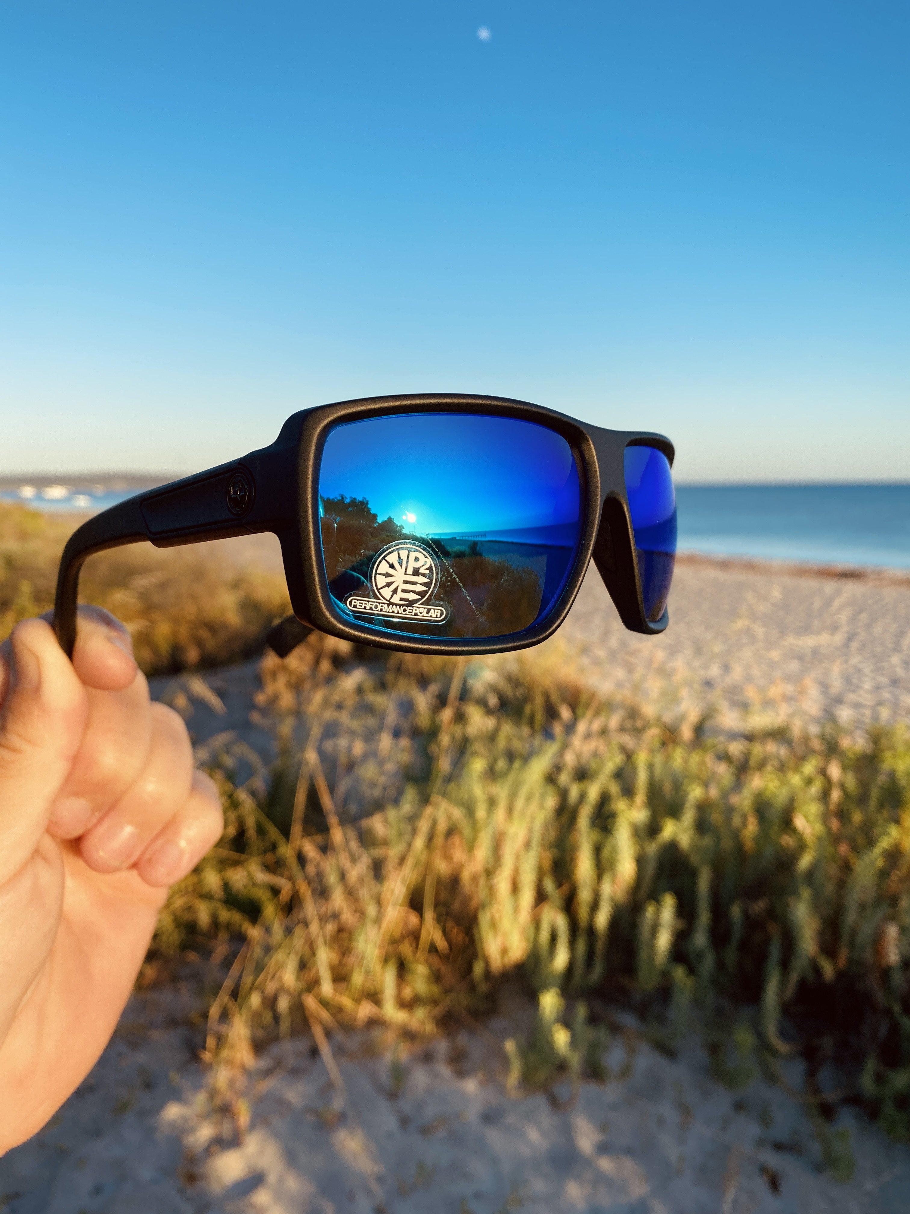 Dragon Double Dos Matte Black Blue Ion Polarised-polarised-634741767610-720-2238-Dragon-Sunnieside
