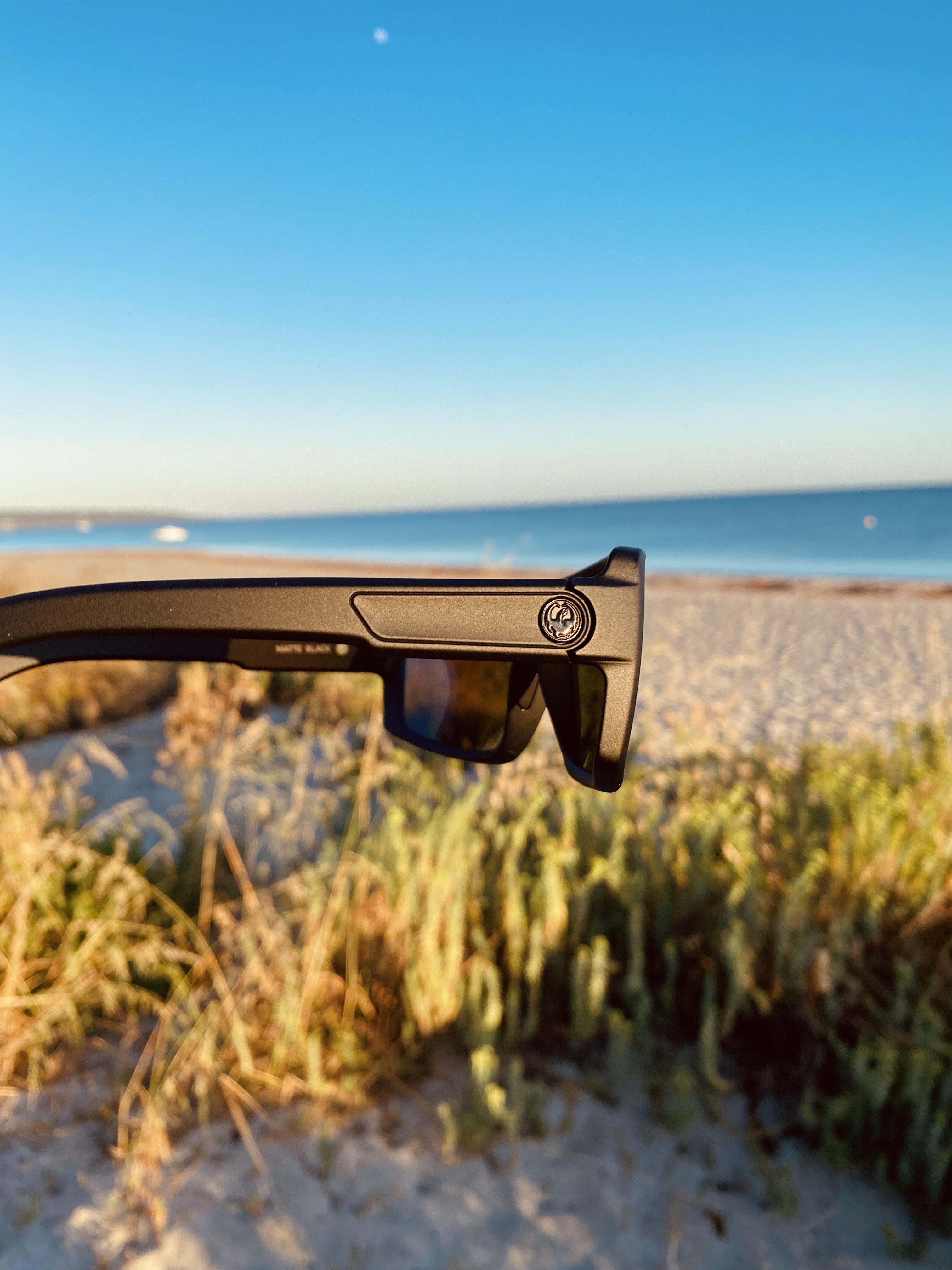 Dragon Double Dos Matte Black Blue Ion Polarised-polarised-634741767610-720-2238-Dragon-Sunnieside