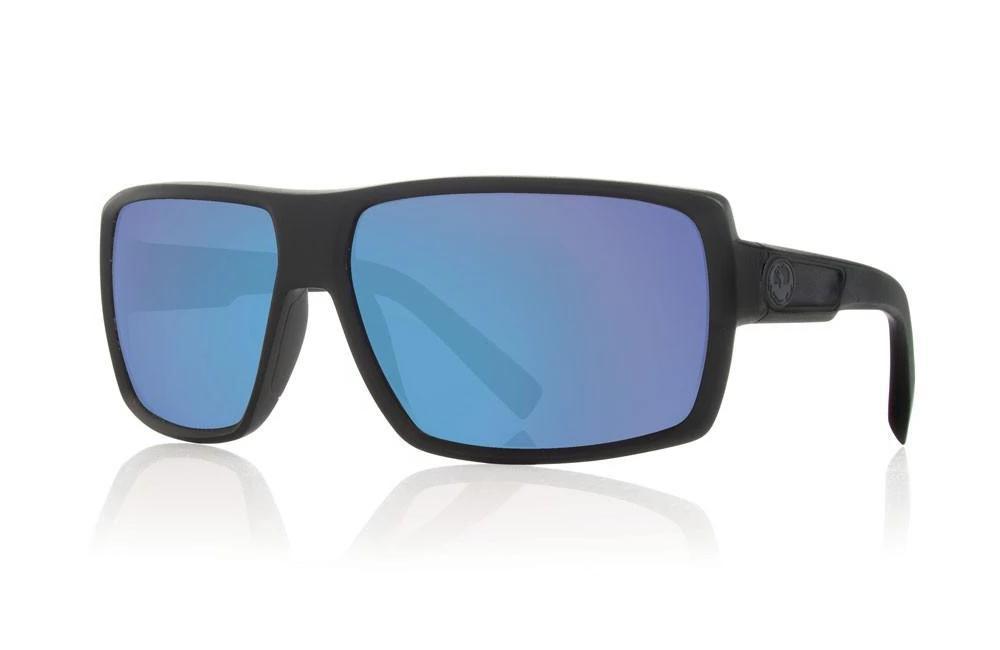 Dragon Double Dos Matte Black Blue Ion Polarised-polarised-634741767610-720-2238-Dragon-Sunnieside