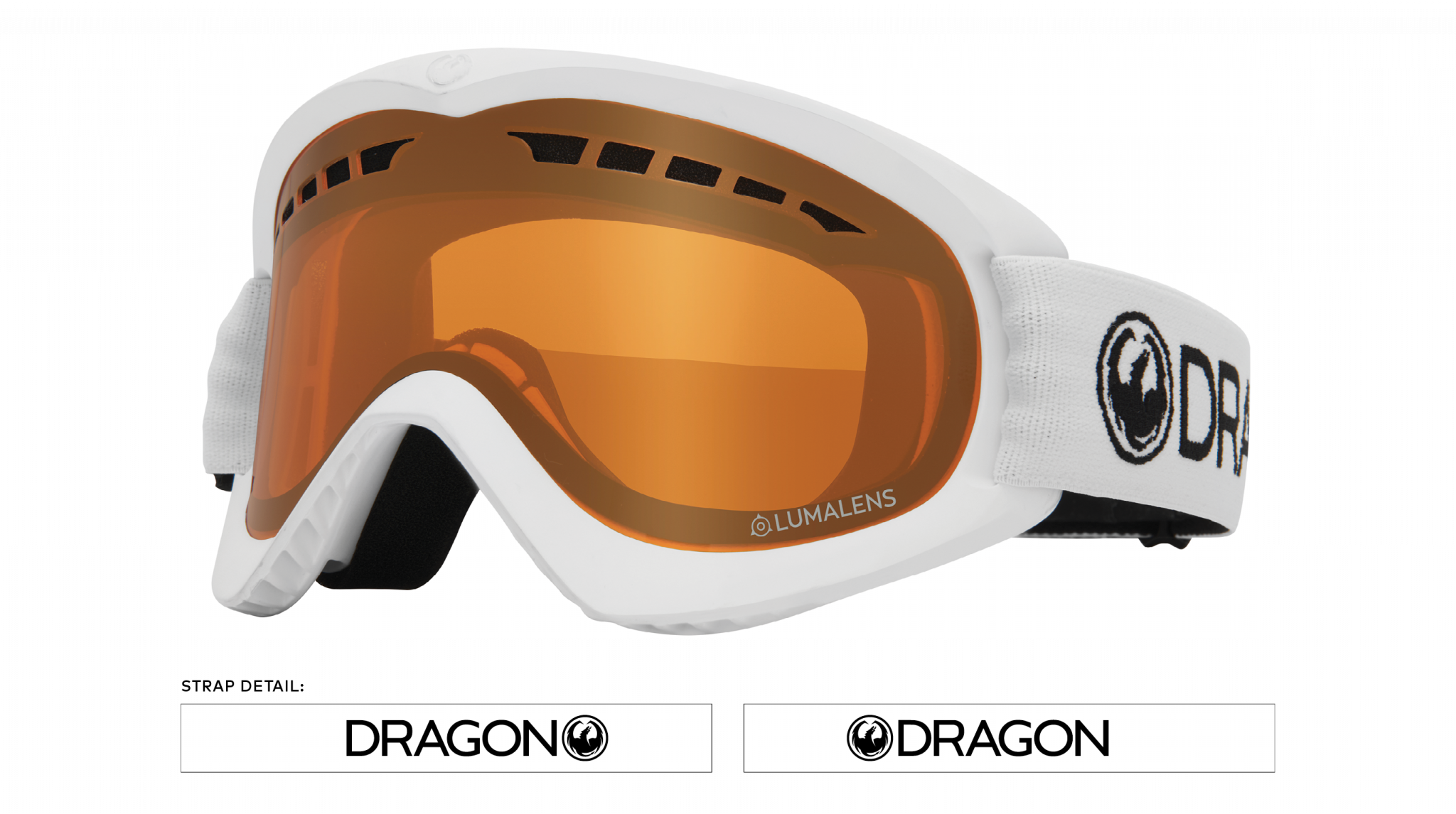 Dragon Dx White / Ll Amber-UV400 non-polarised-886895306164-257885732198-Dragon Snow-Sunnieside