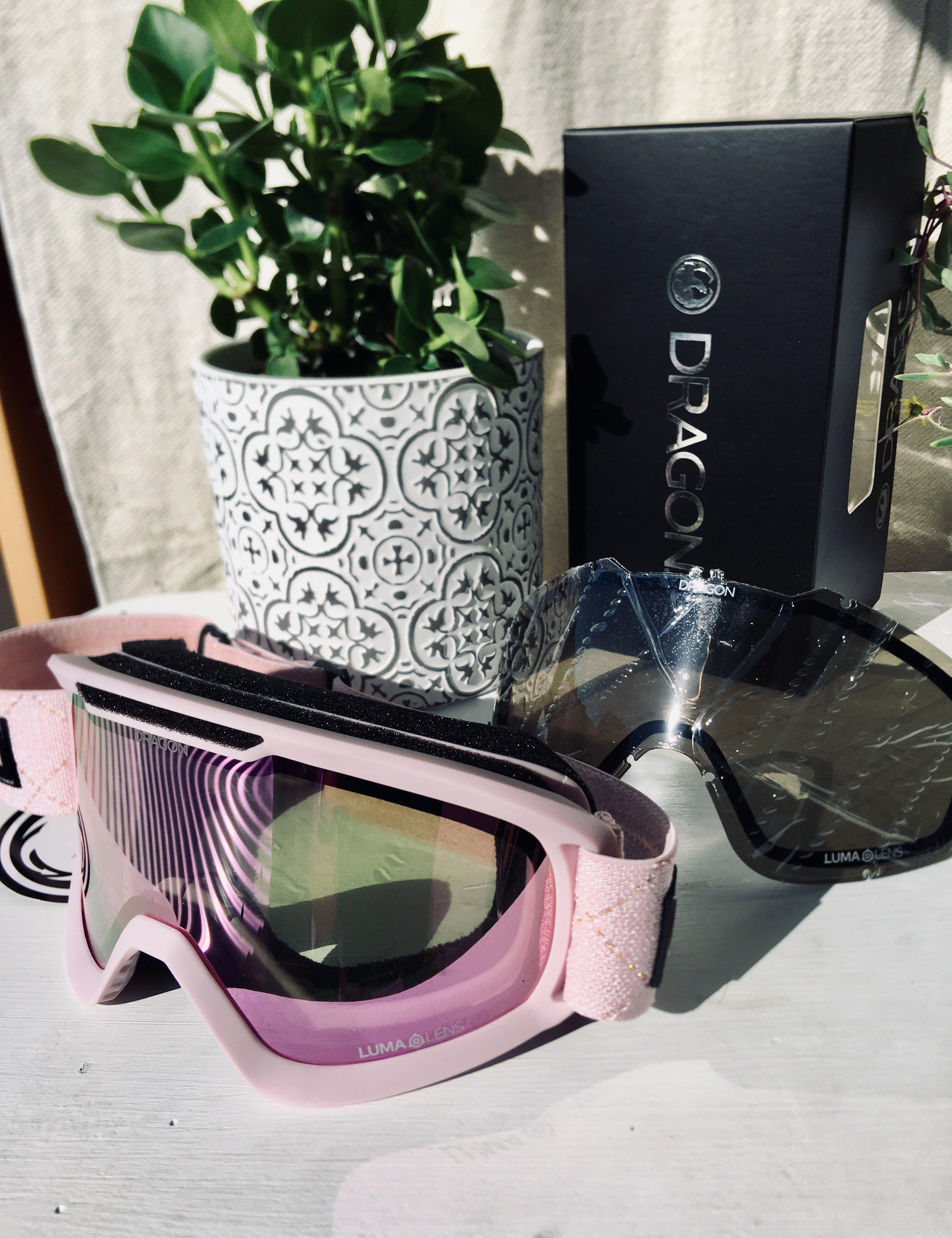 Dragon Dx2 Blush / Ll Pink Ion + Ll Dark Smoke-UV400 non-polarised-348005129682-348005129682-Dragon Snow-Sunnieside