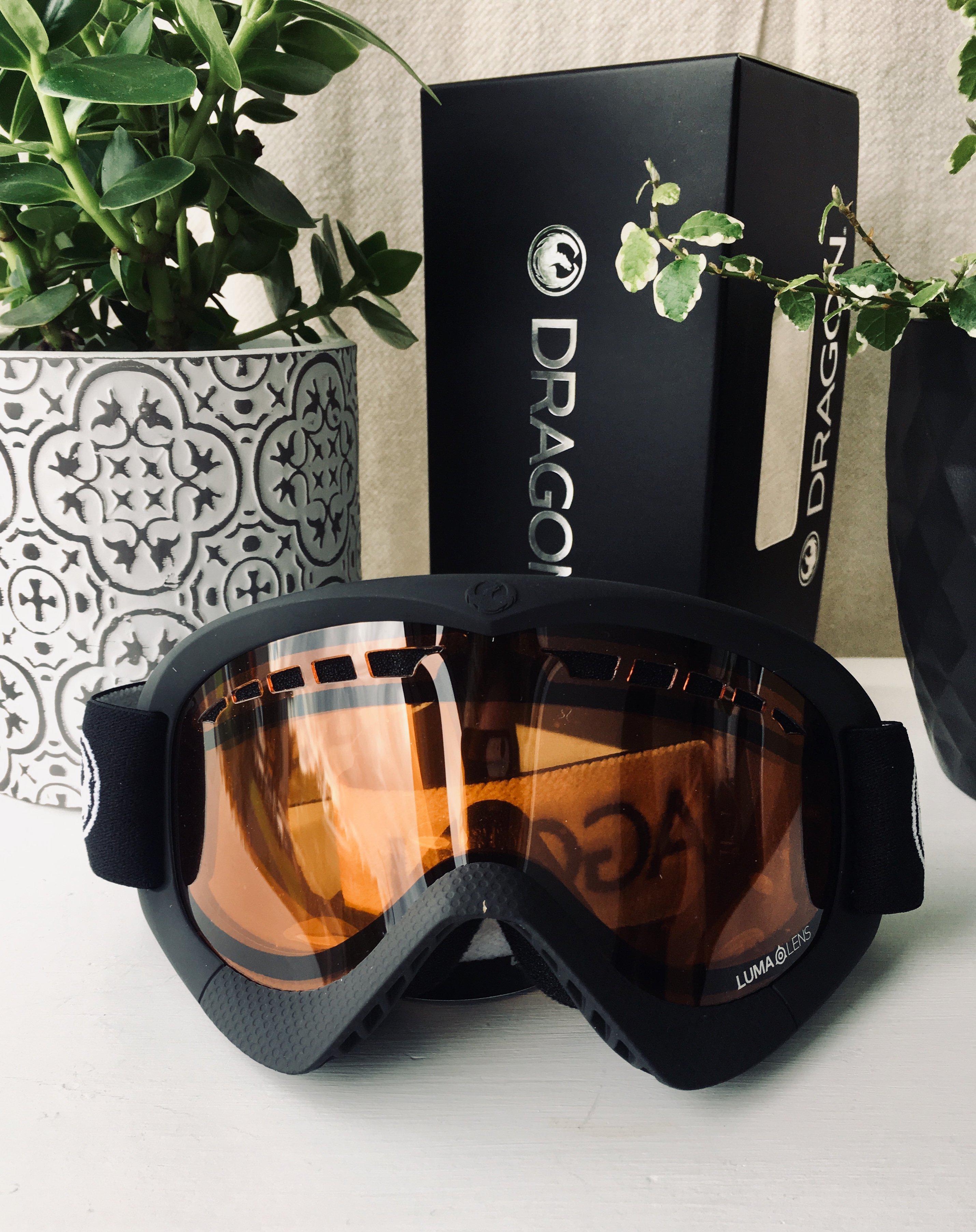 Dragon Dxs Black / Ll Amber-UV400 non-polarised-257916029355-257916029355-Dragon Snow-Sunnieside