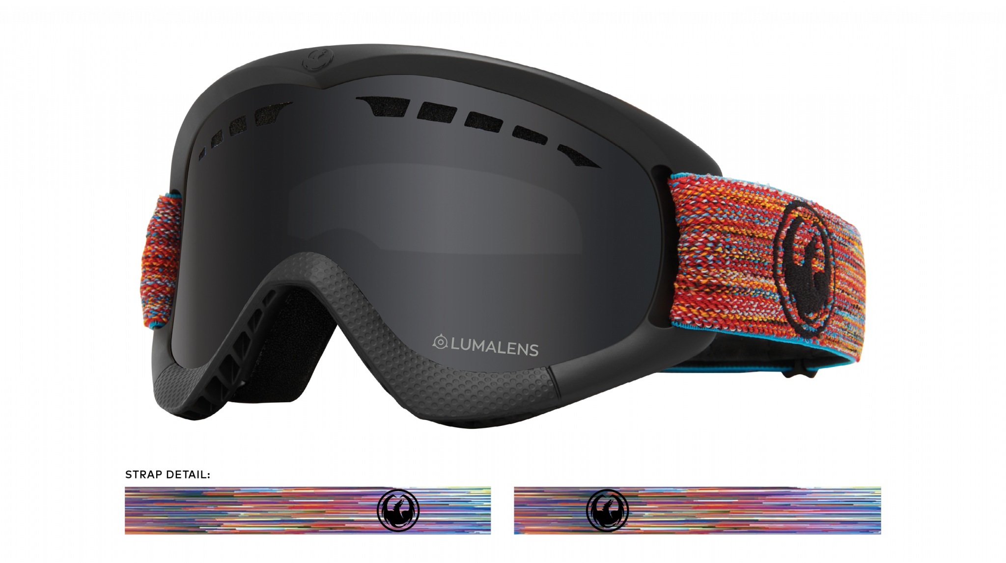 Dragon Dxs Blur / Ll Dark Smoke-UV400 non-polarised-404686029961-404686029961-Dragon Snow-Sunnieside