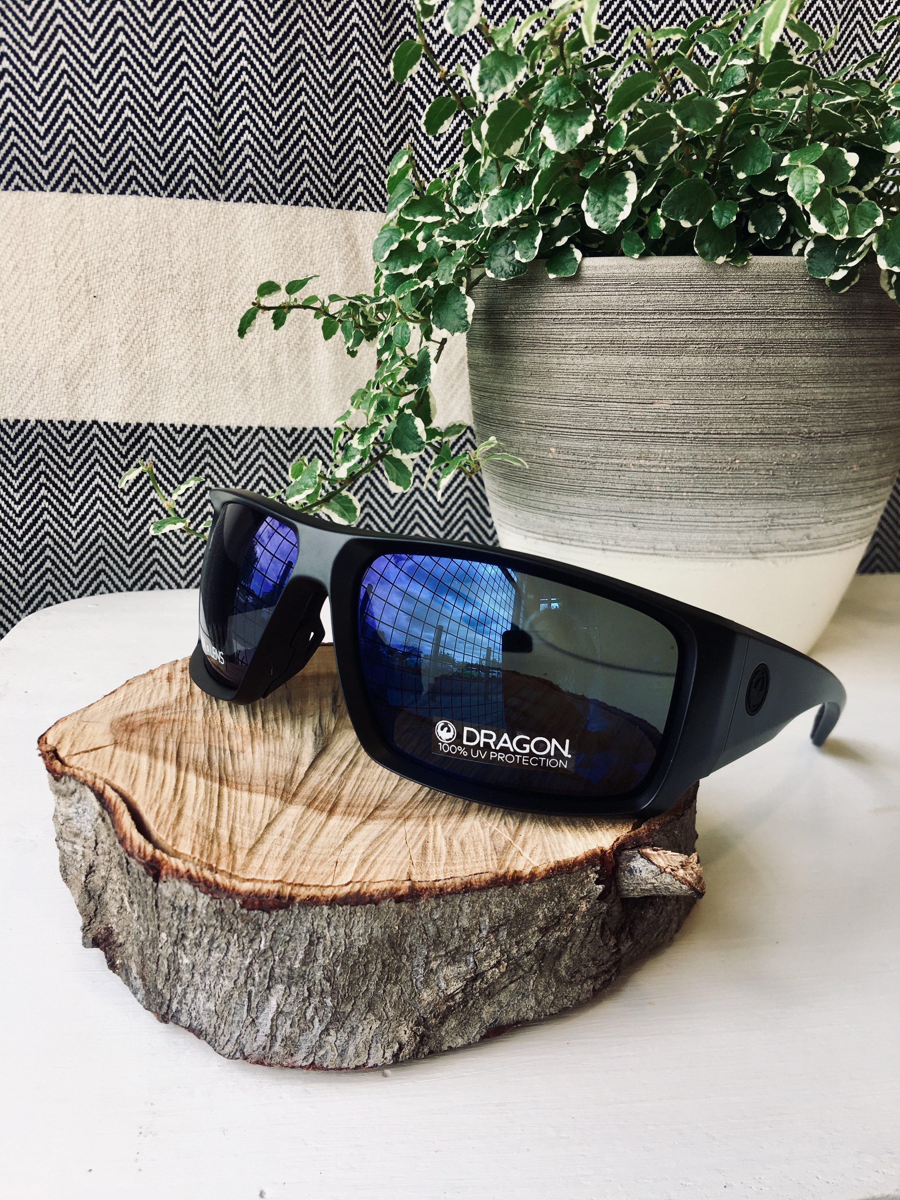Dragon Equinox X H20 Matte Black/Ll Gun Blue Ion Polarised-polarised-41089-006-Dragon Alliance-Sunnieside