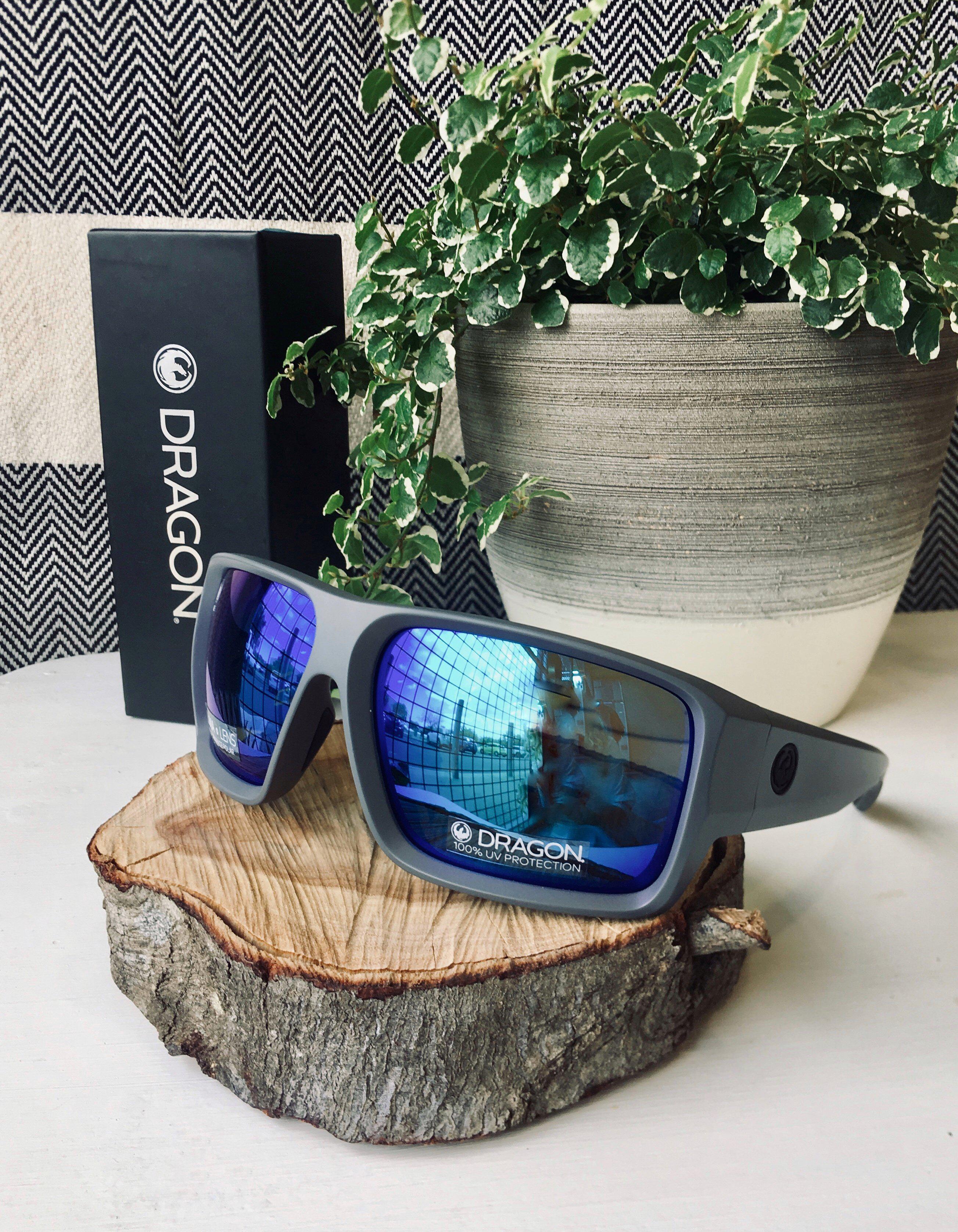 Dragon Freed Matte Grey H20/Ll Blue Ion Polarised-polarised-41049-024-Dragon Alliance-Sunnieside