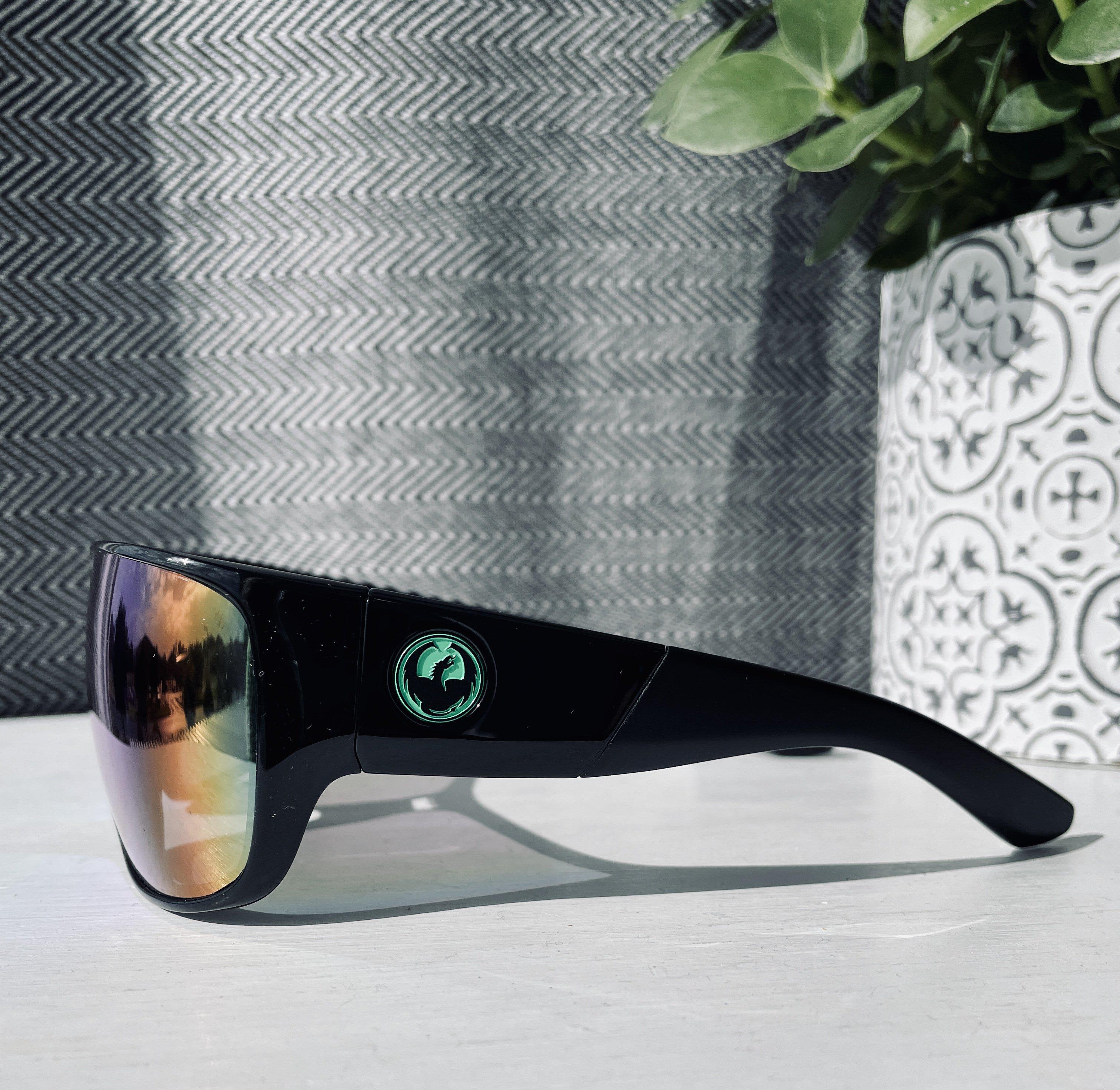 Dragon Hex Matte Black/Green Ion-UV400 non-polarised-29397-045-Dragon-Sunnieside