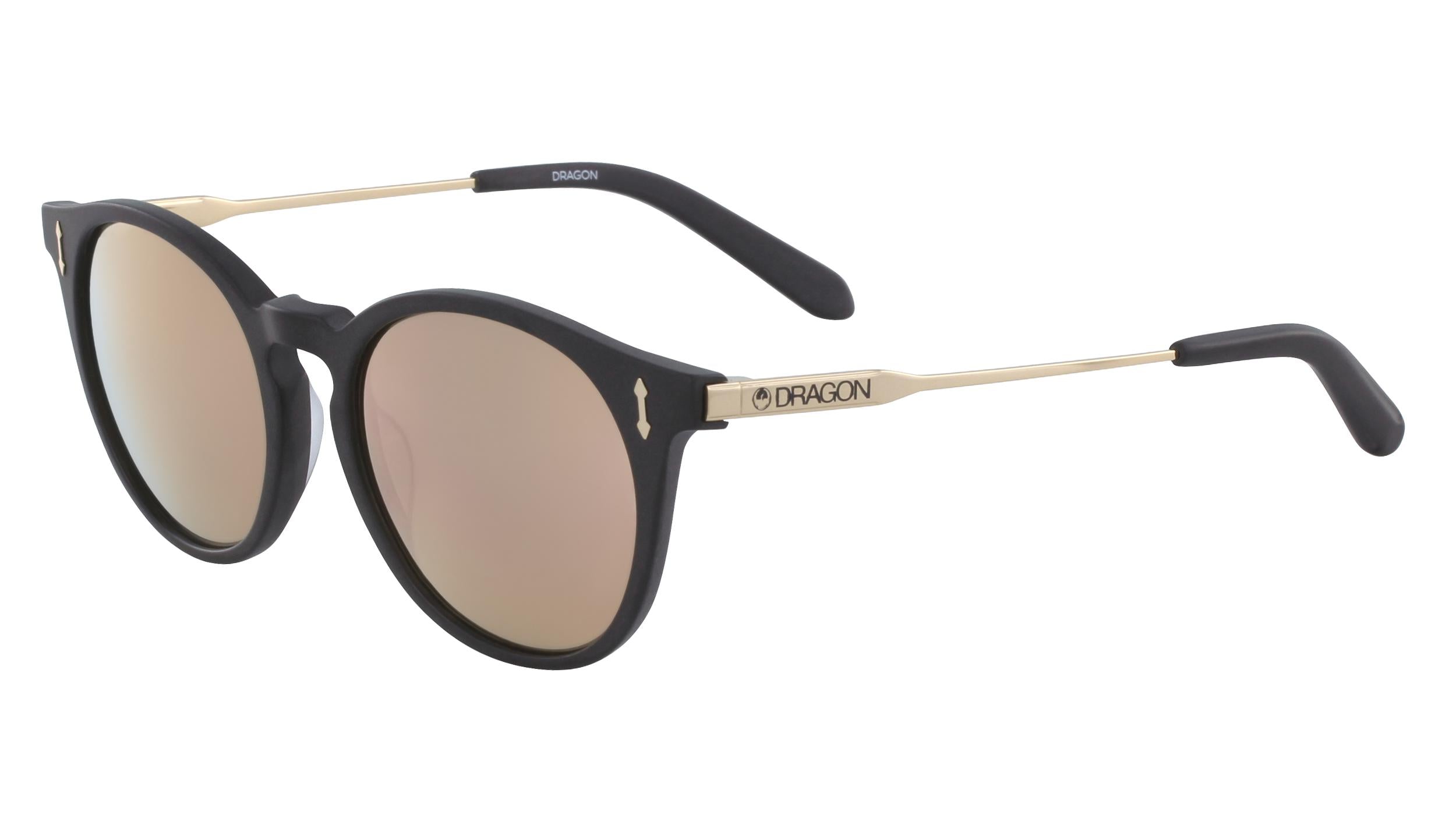 Dragon Hype Matte Black/Ll Rose Gold Ionised-UV400 non-polarised-886895313940-41989-008-Dragon-Sunnieside