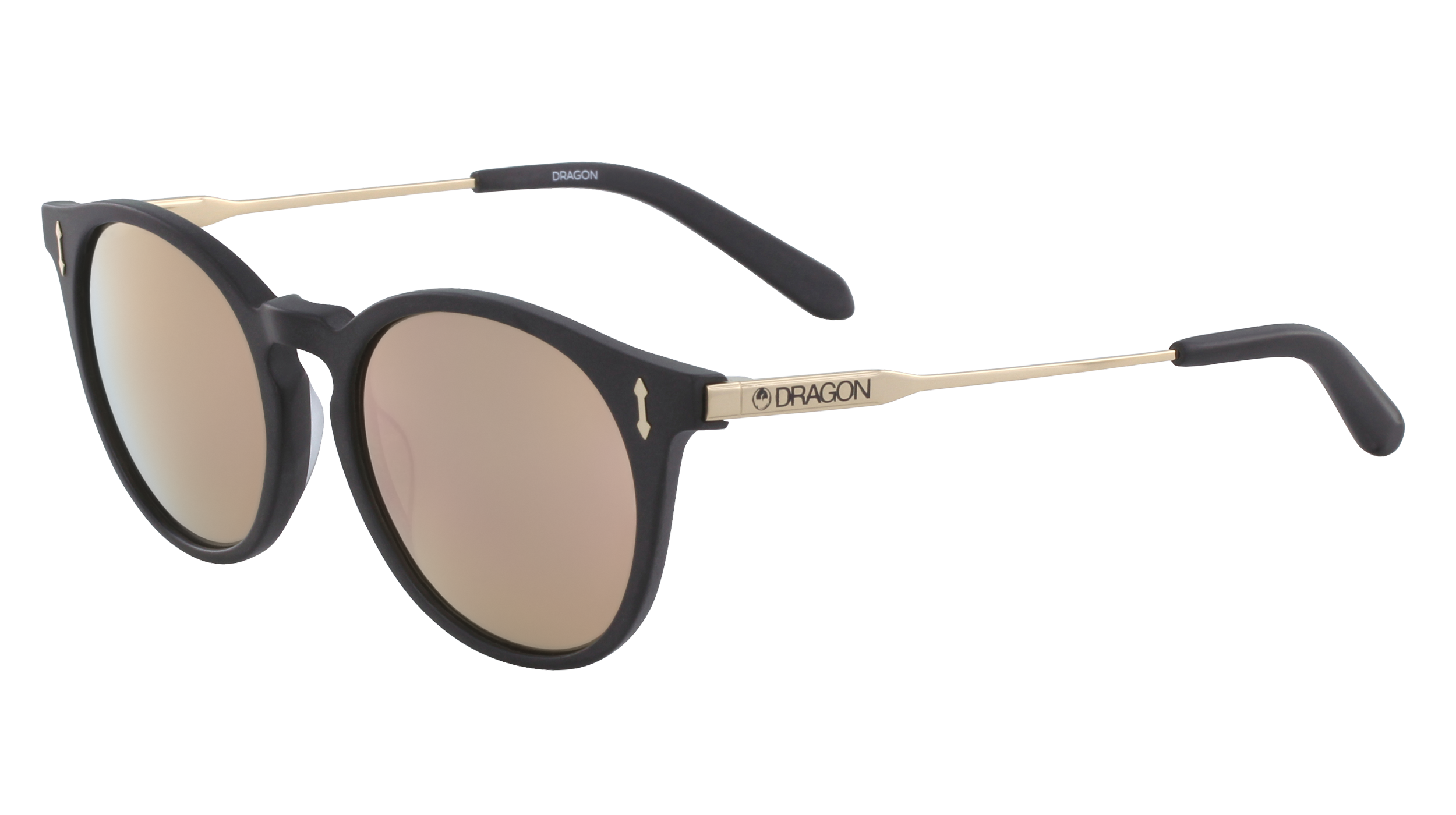 Dragon Hype Matte Black/Rose Gold Ionised-UV400 non-polarised-34235-008-Dragon-Sunnieside