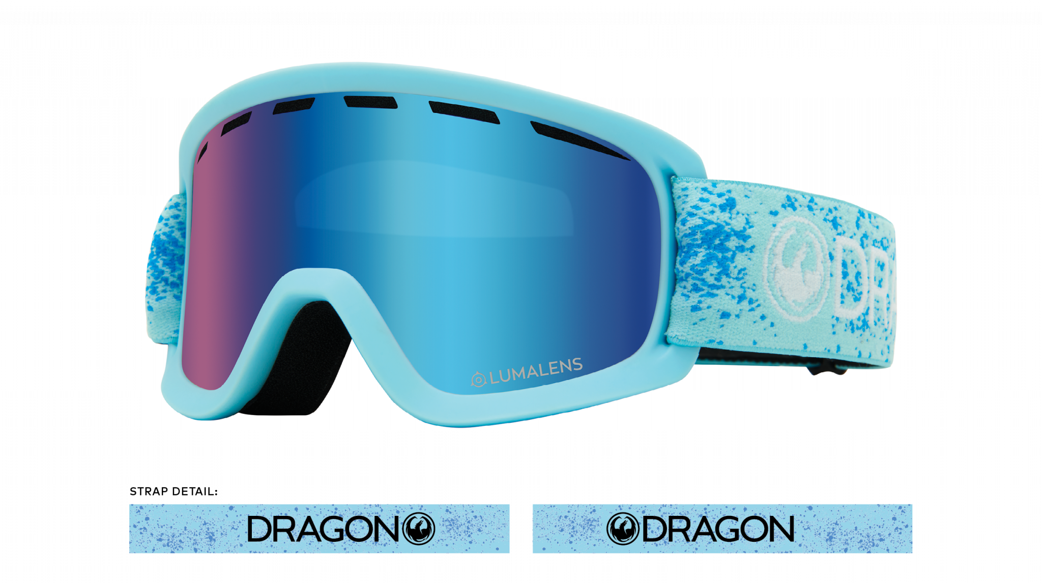 Dragon Lil D Blue Jay /Ll Blue Ion-UV400 non-polarised-404644425458-404644425458-Dragon Snow-Sunnieside