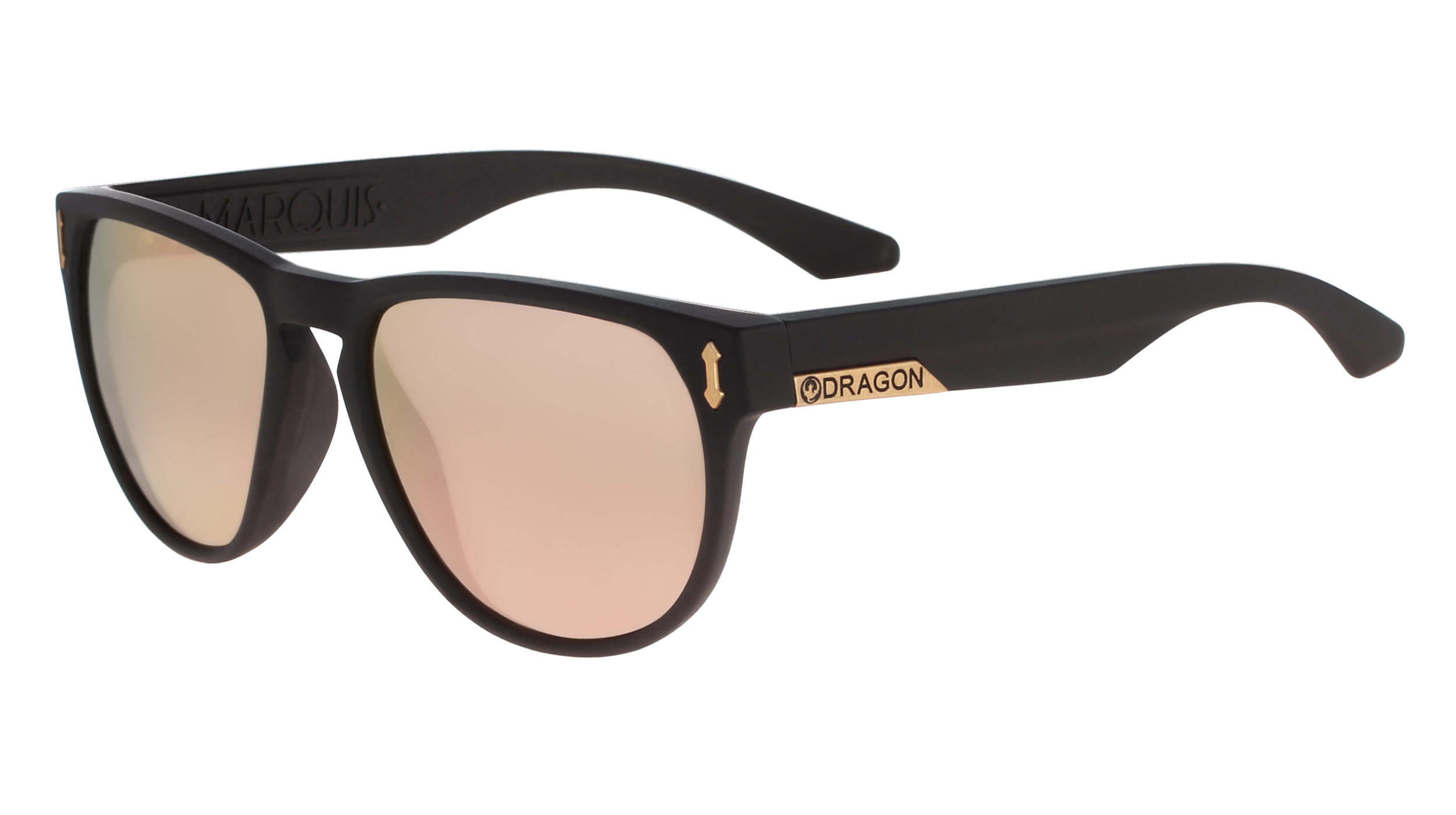 Dragon Marquis Matte Black/Rose Gold Ionised-UV400 non-polarised-7210-2254-Dragon Alliance-Sunnieside