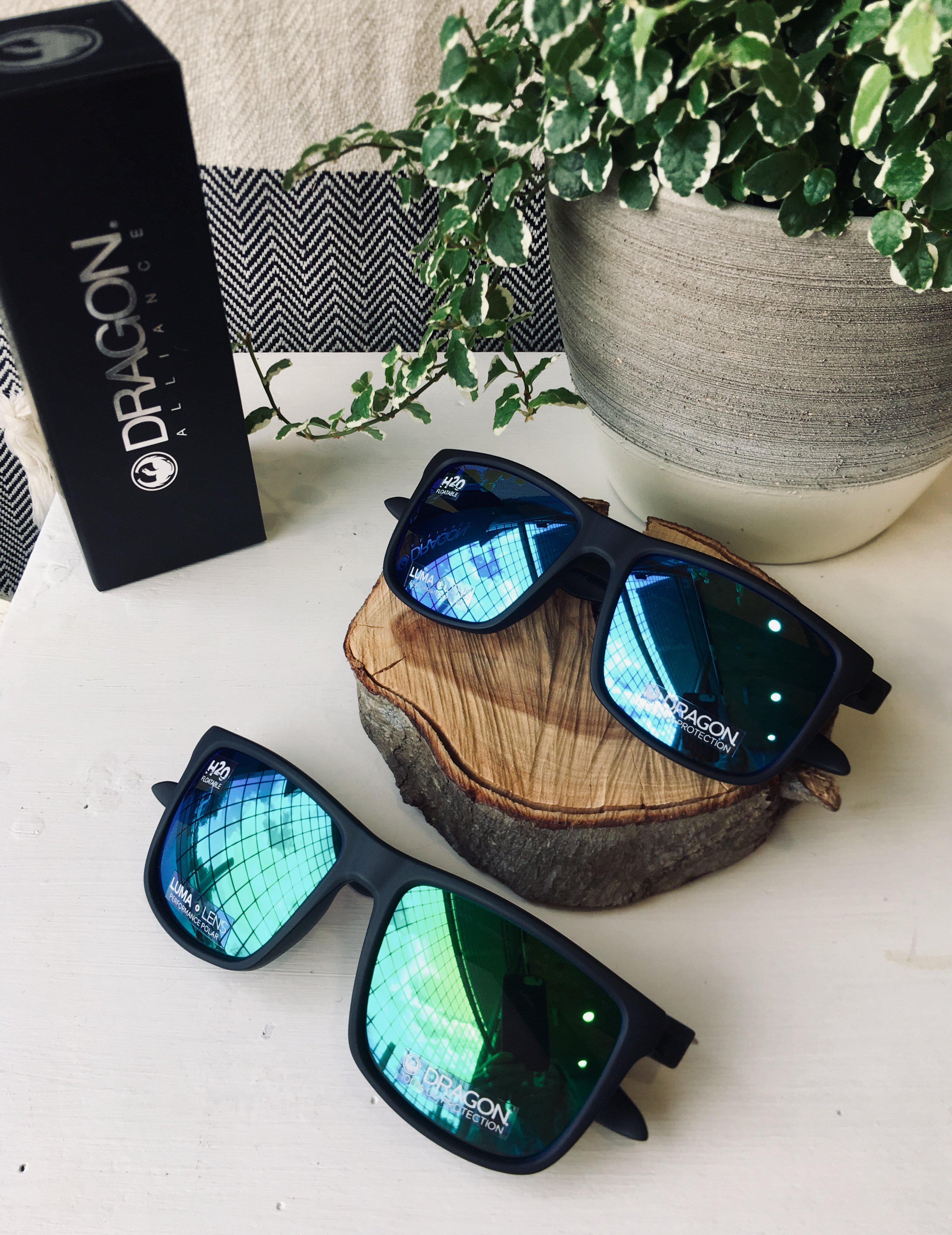Dragon Meridien H2O Matte Black/Ll Blue Ion Polarised-polarised-40456-007-Dragon Alliance-Sunnieside