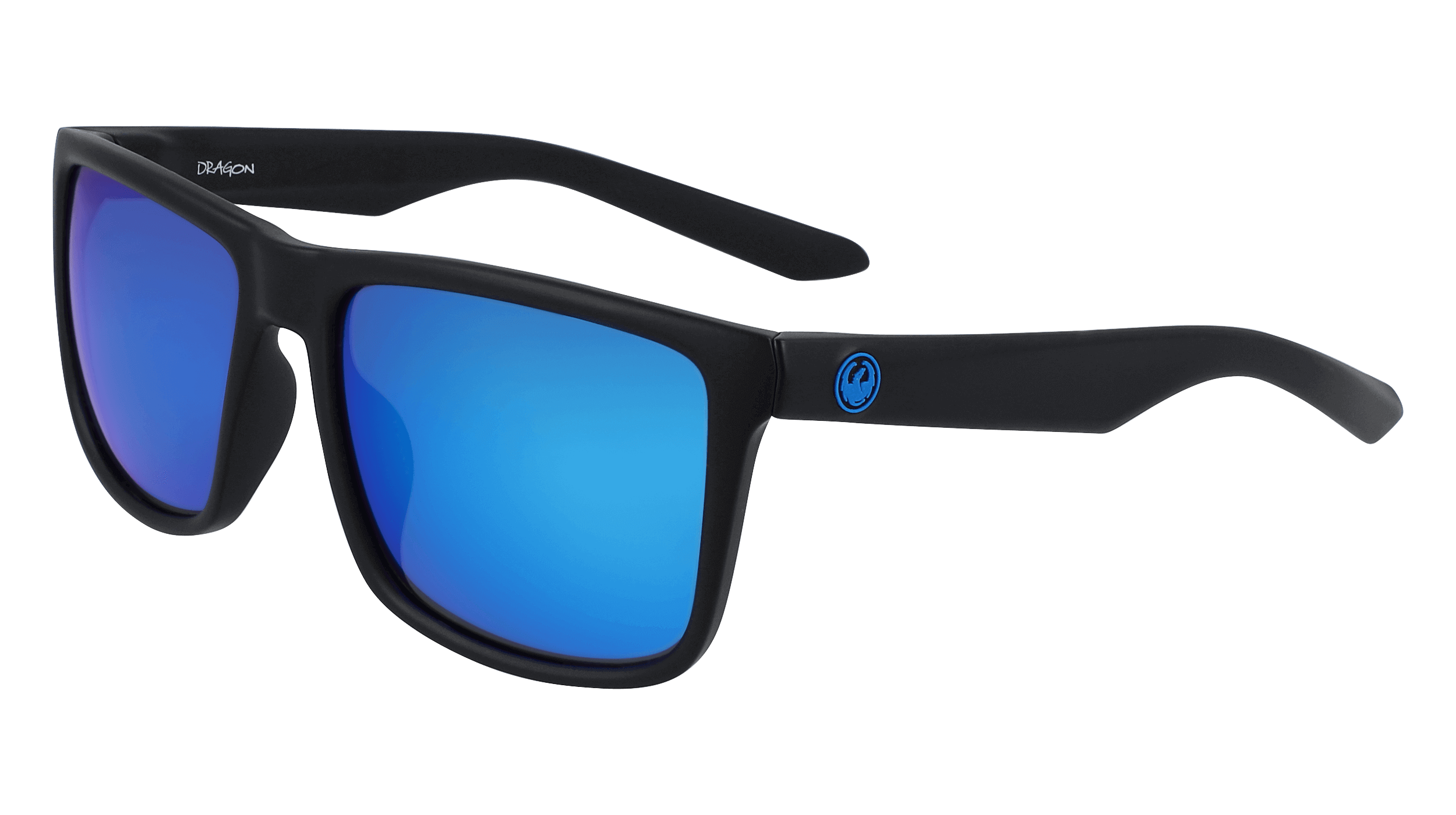 Dragon Meridien H2O Matte Black/Ll Blue Ion Polarised-polarised-40456-007-Dragon Alliance-Sunnieside